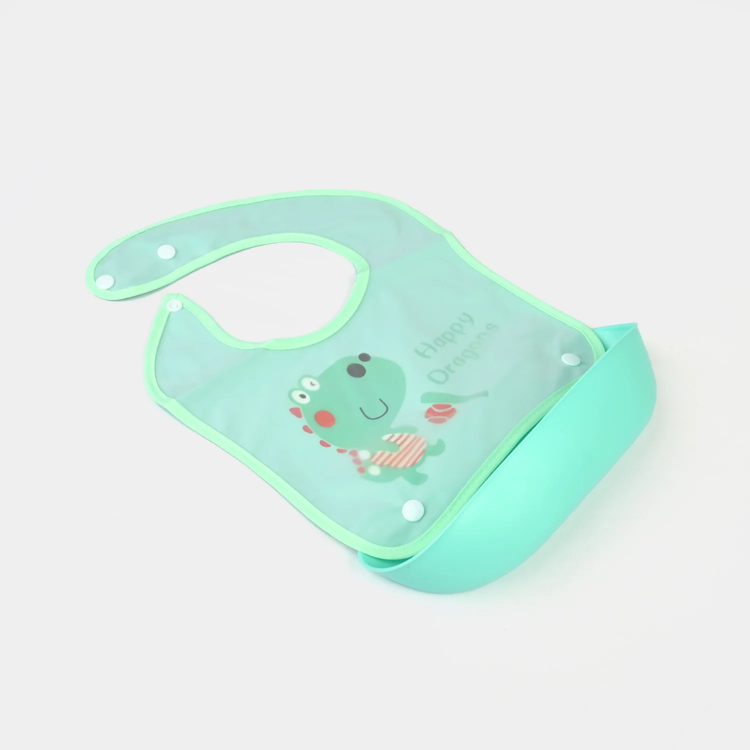 PLASTIC BIB WITH HOLDER FOR BABIES - Image 4