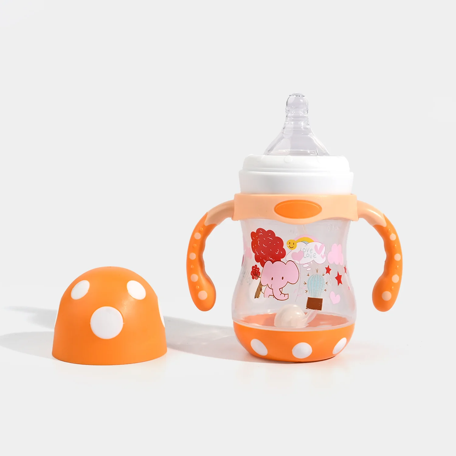 Baby Feeding Bottle Plastic Feeder 160ml - Image 2