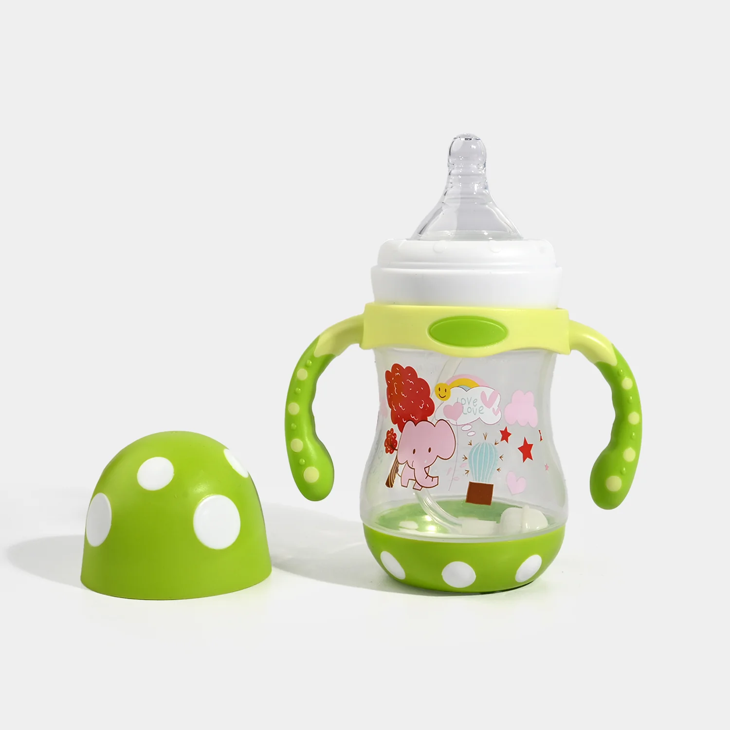 Baby Feeding Bottle Plastic Feeder 160ml - Image 2