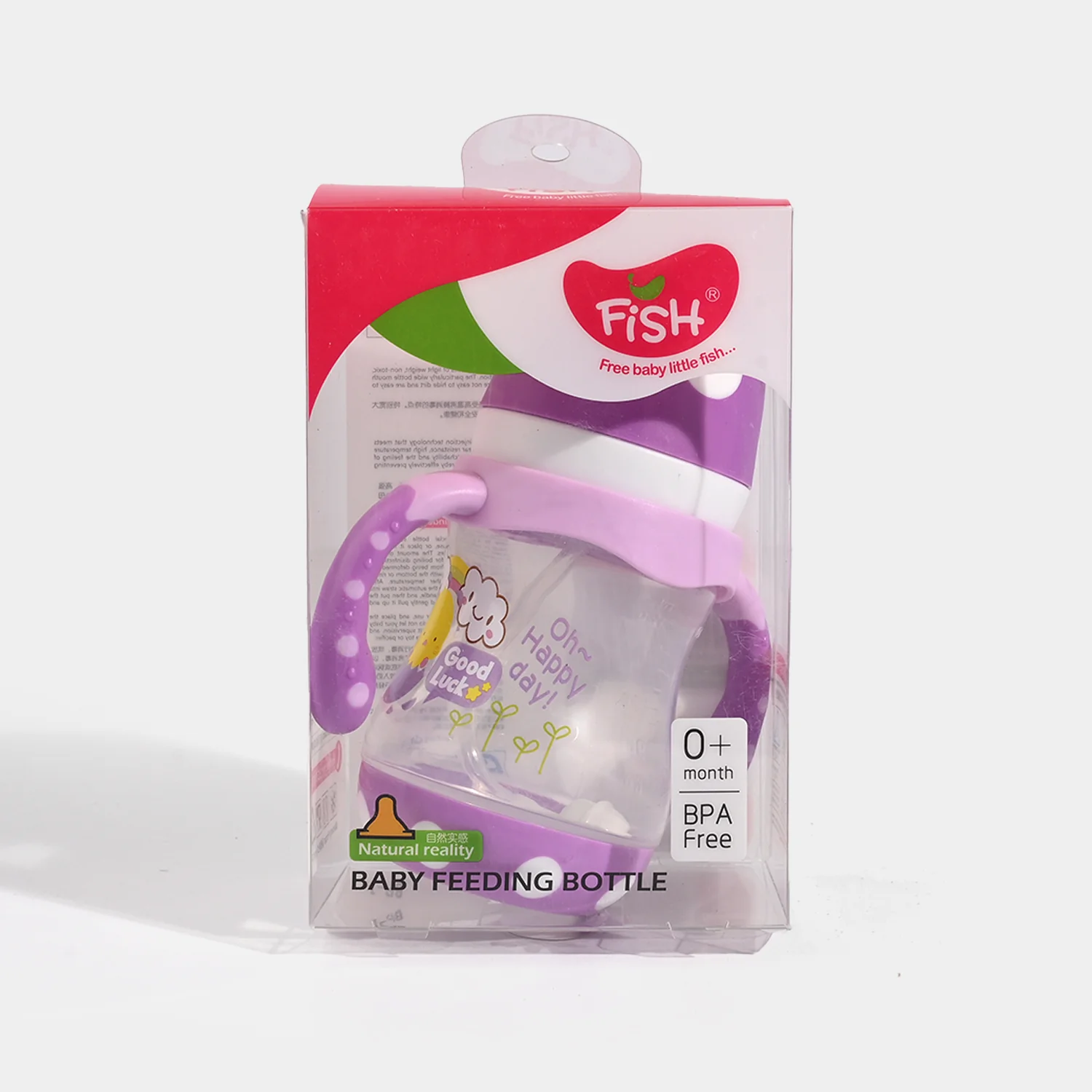 Baby Feeding Bottle Plastic Feeder 160ml - Image 3