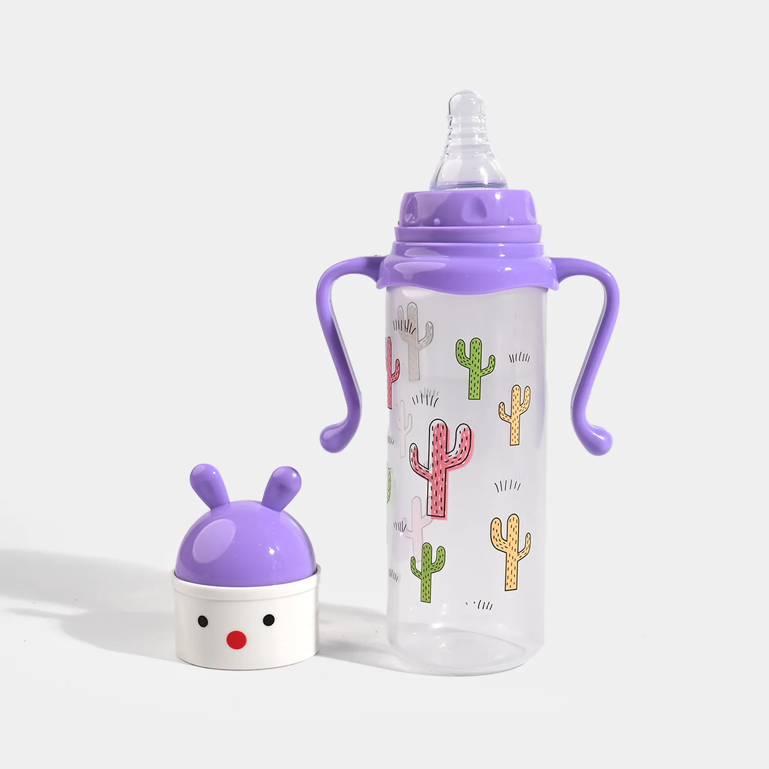 Baby Feeding Bottle Plastic Feeder 240ml - Image 2