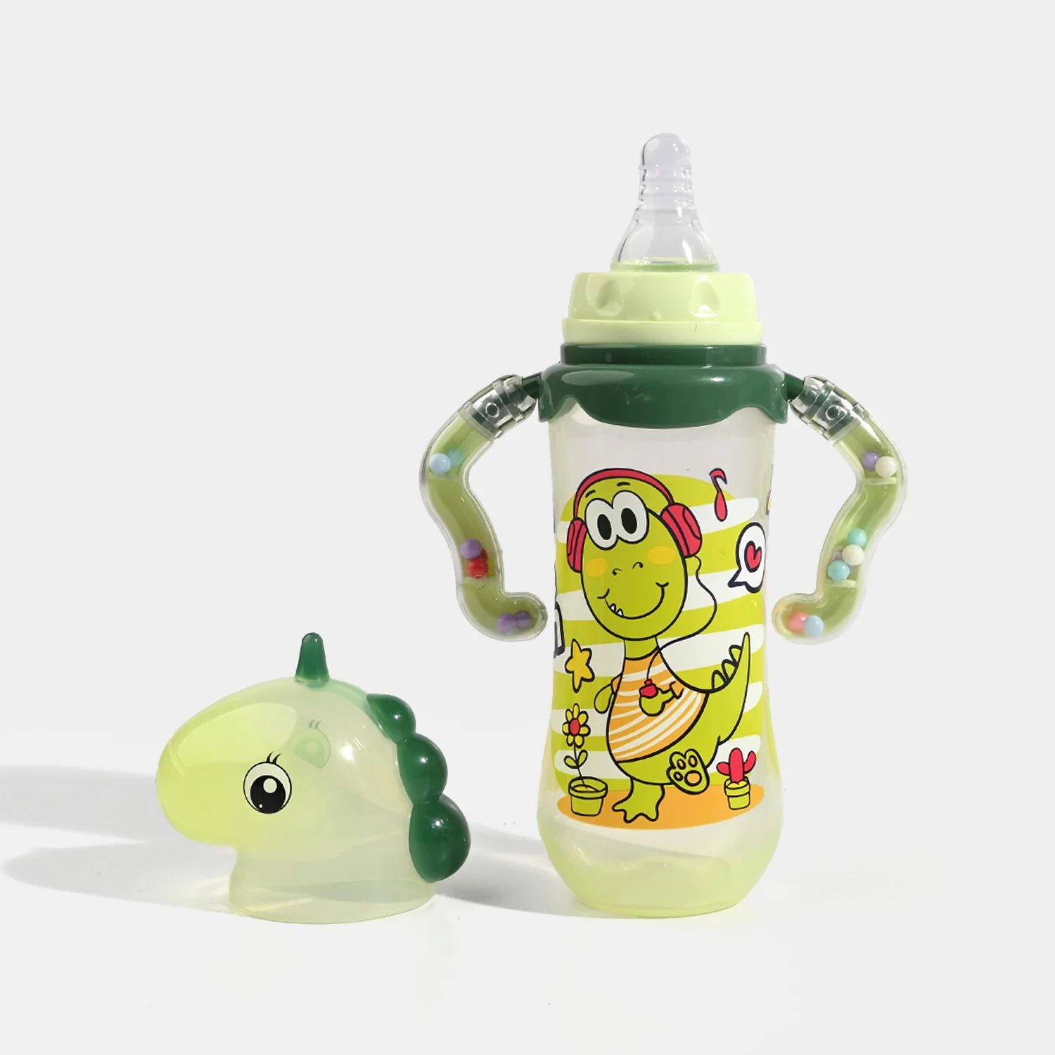 Baby Feeding Bottle Plastic Feeder 240ml - Image 2