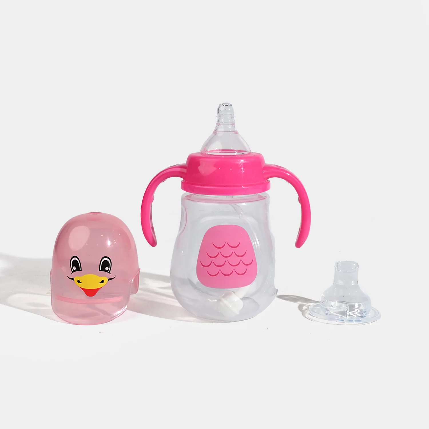 Baby Feeding Bottle Plastic Feeder 280ml - Image 2