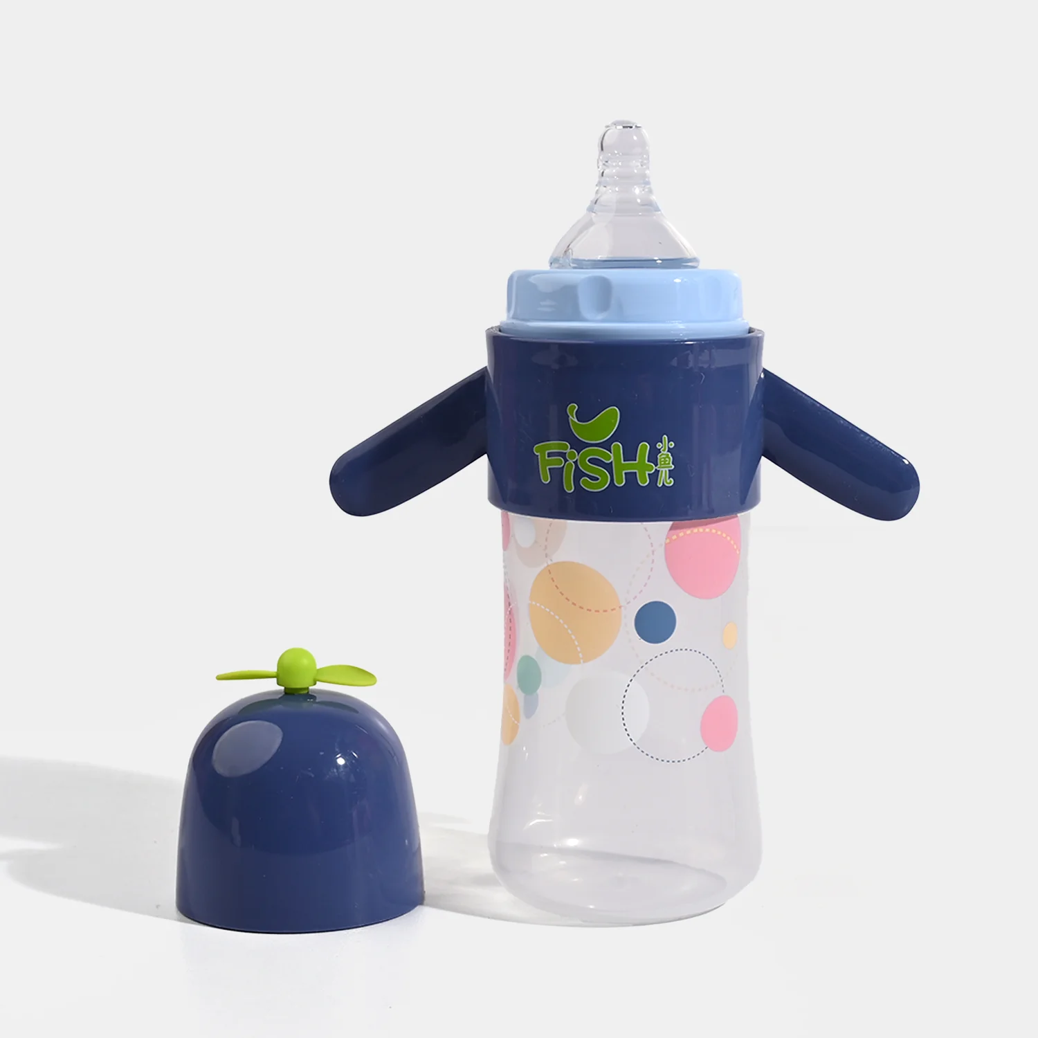 Baby Feeding Bottle Plastic Feeder 300ml - Image 2