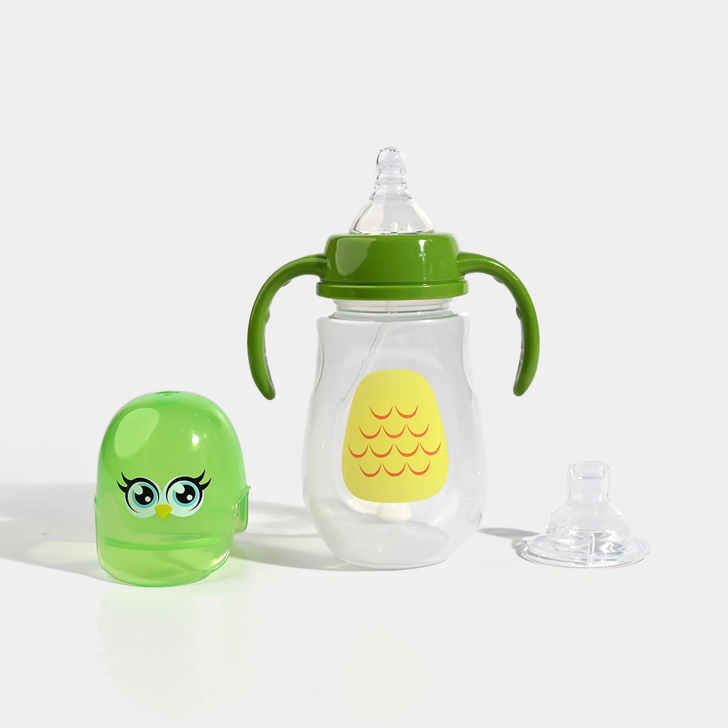 Baby Feeding Bottle Plastic Feeder 350ml - Image 2
