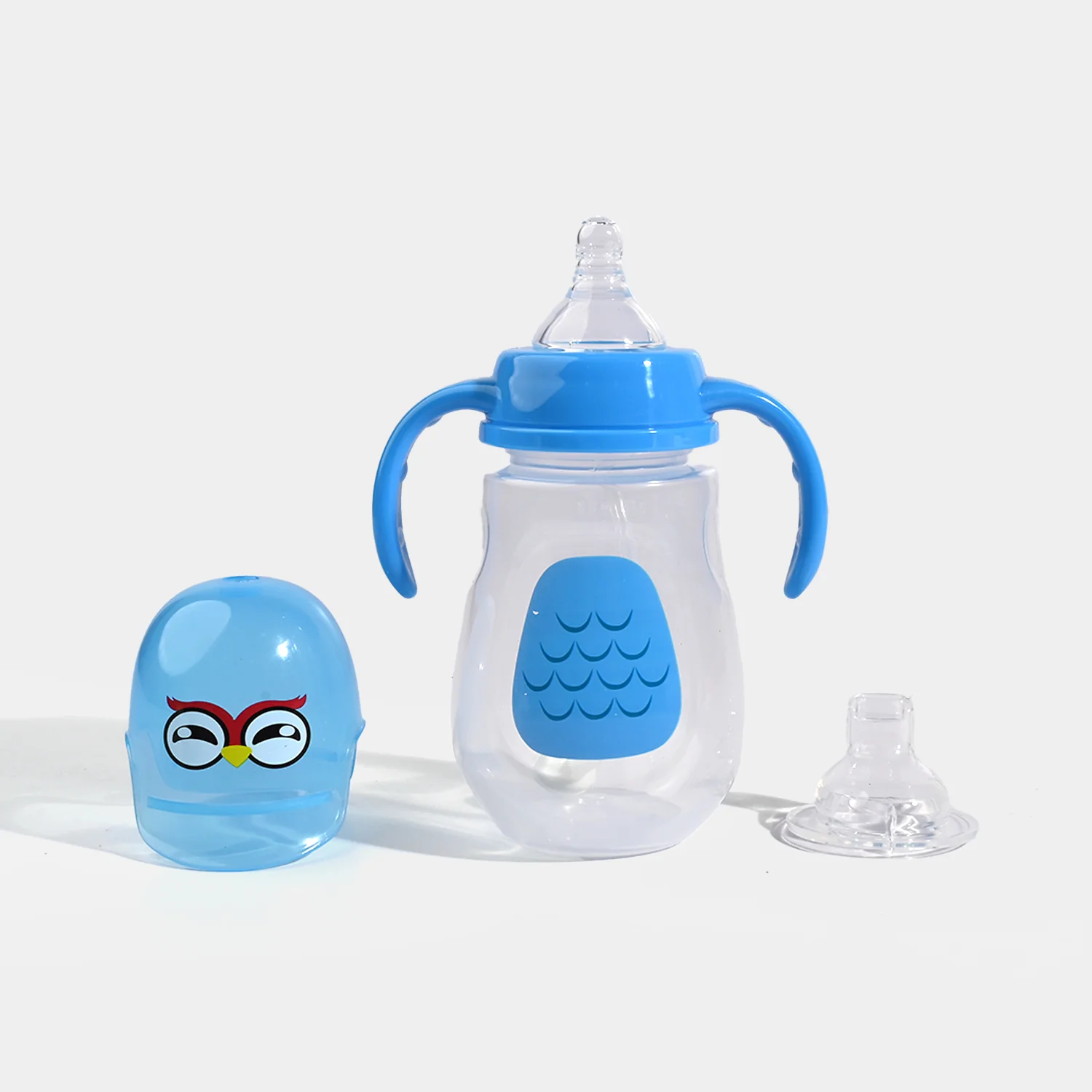 Baby Feeding Bottle Plastic Feeder 350ml - Image 2