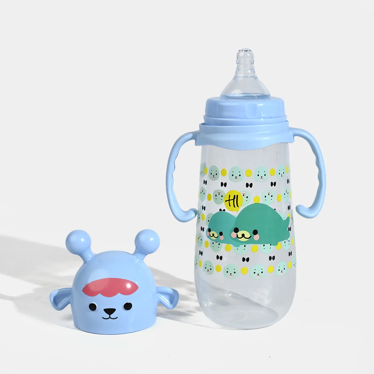 Baby Feeding Bottle Plastic Feeder 420ml - Image 2