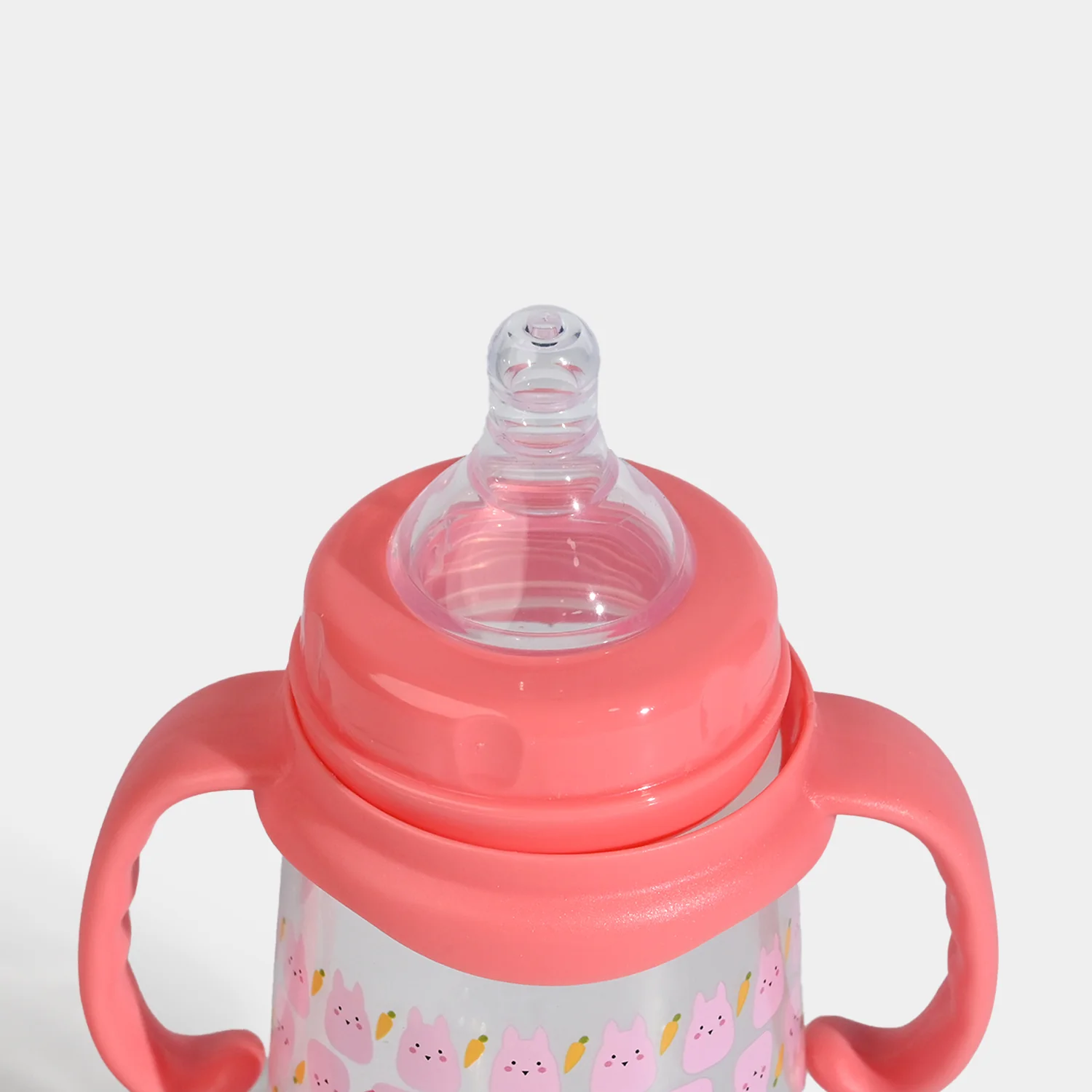 Baby Feeding Bottle Plastic Feeder 420ml - Image 4