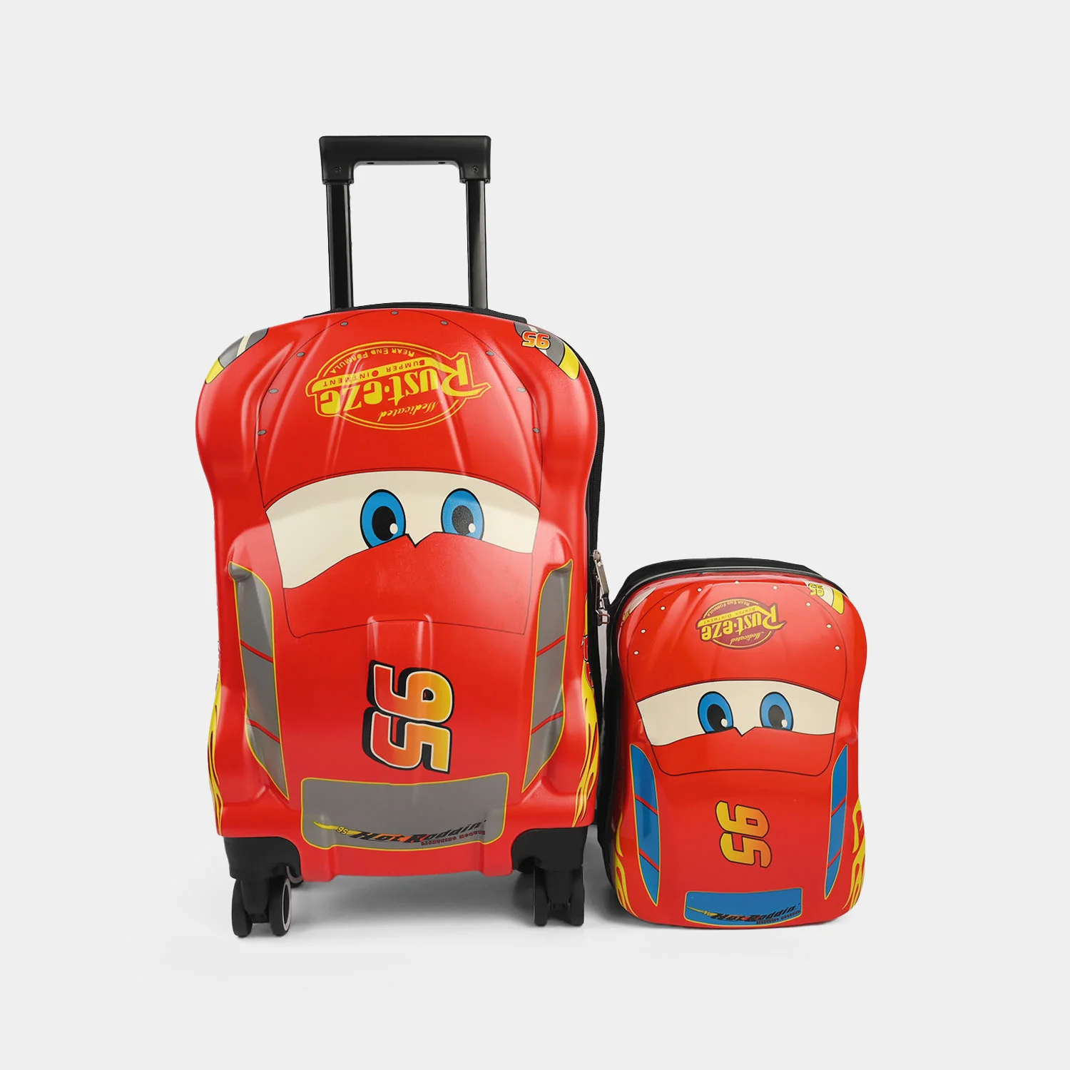 Character Themed Luggage Trolley Bag & Backpack Set 2Pcs - Image 2