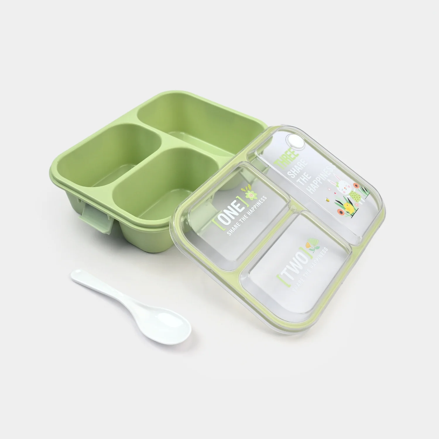 Kids Plastic Lunch Box For Kids | 1000ml - Image 2
