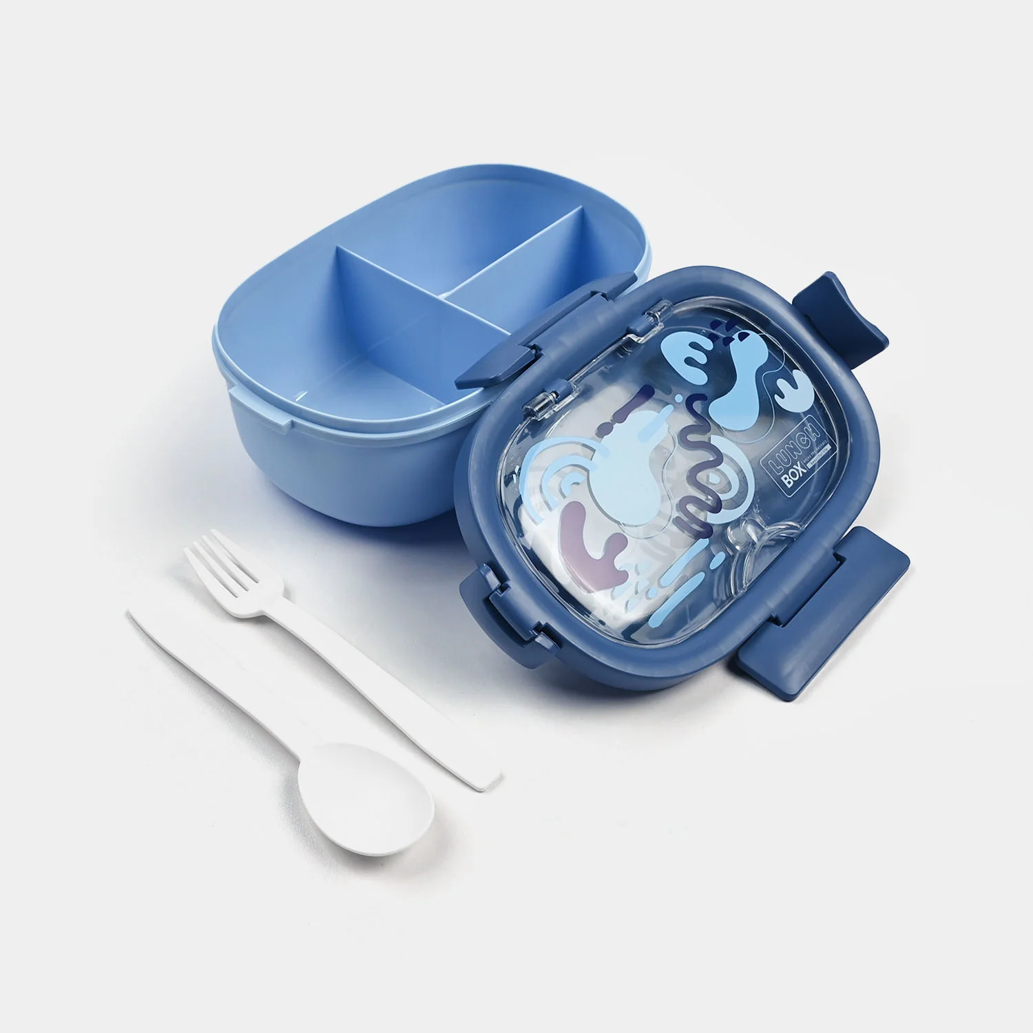 Kids Plastic Lunch Box For Kids | 1200ml - Image 2