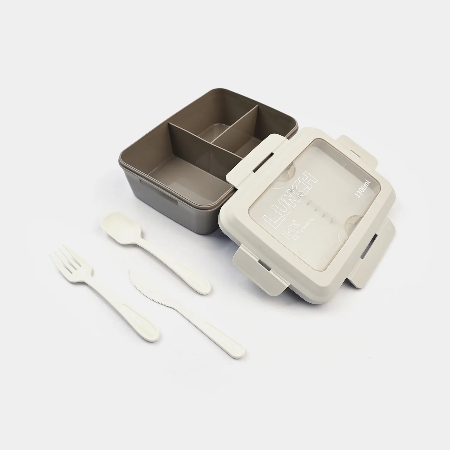 Kids Plastic Lunch Box For Kids | 1300ml - Image 2