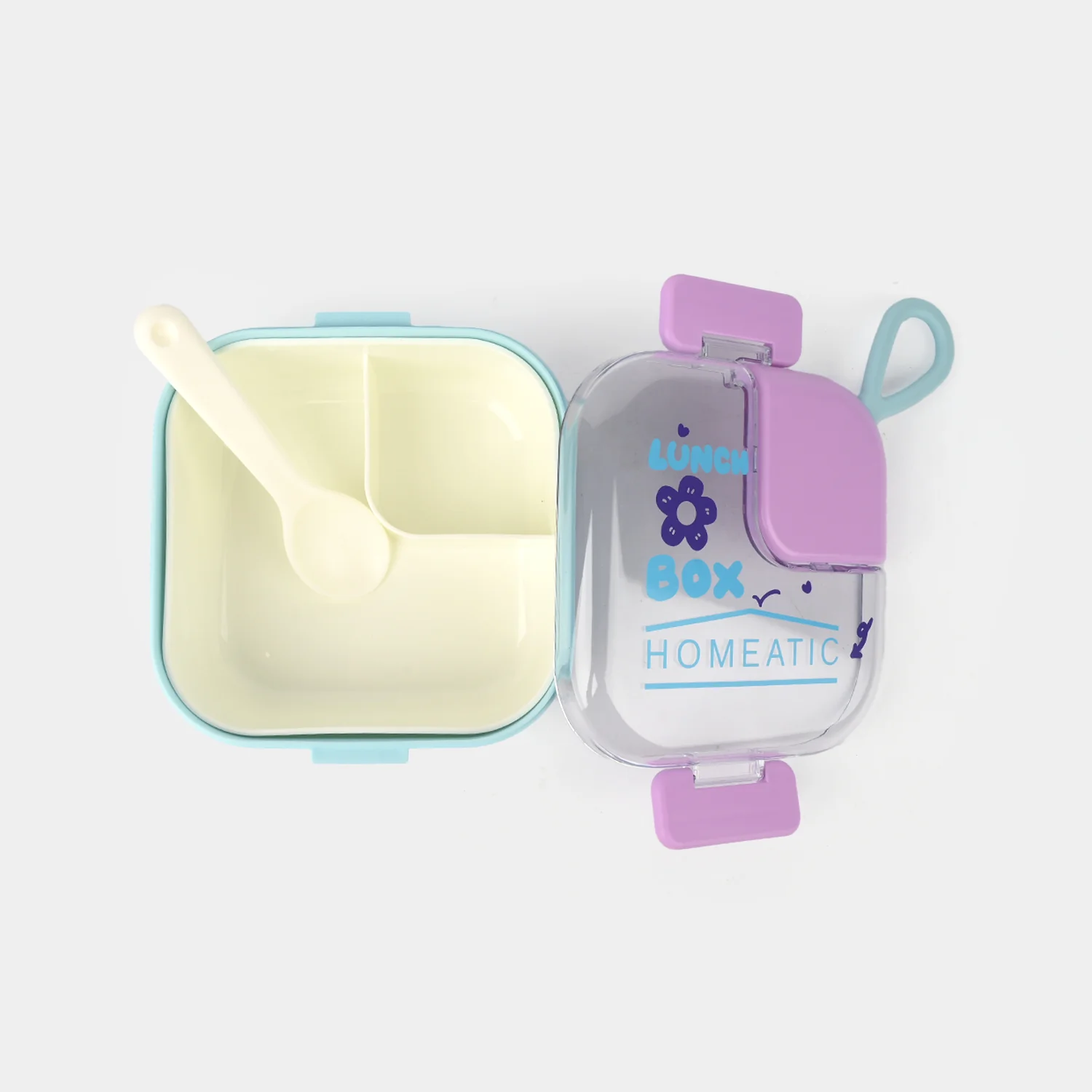 PLASTIC LUNCH BOX 750ML/600ML - Image 3