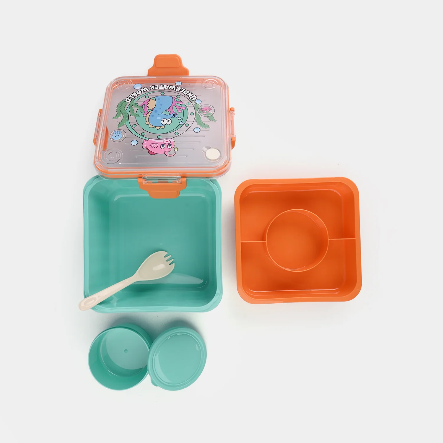 Plastic Premium Kids Lunch Box - Image 3