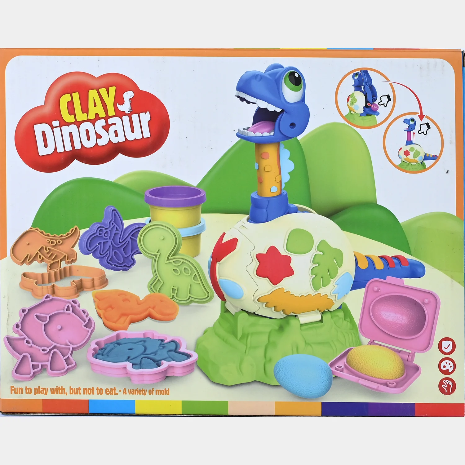 Clay Dinosaur Creative Play Set - Image 8