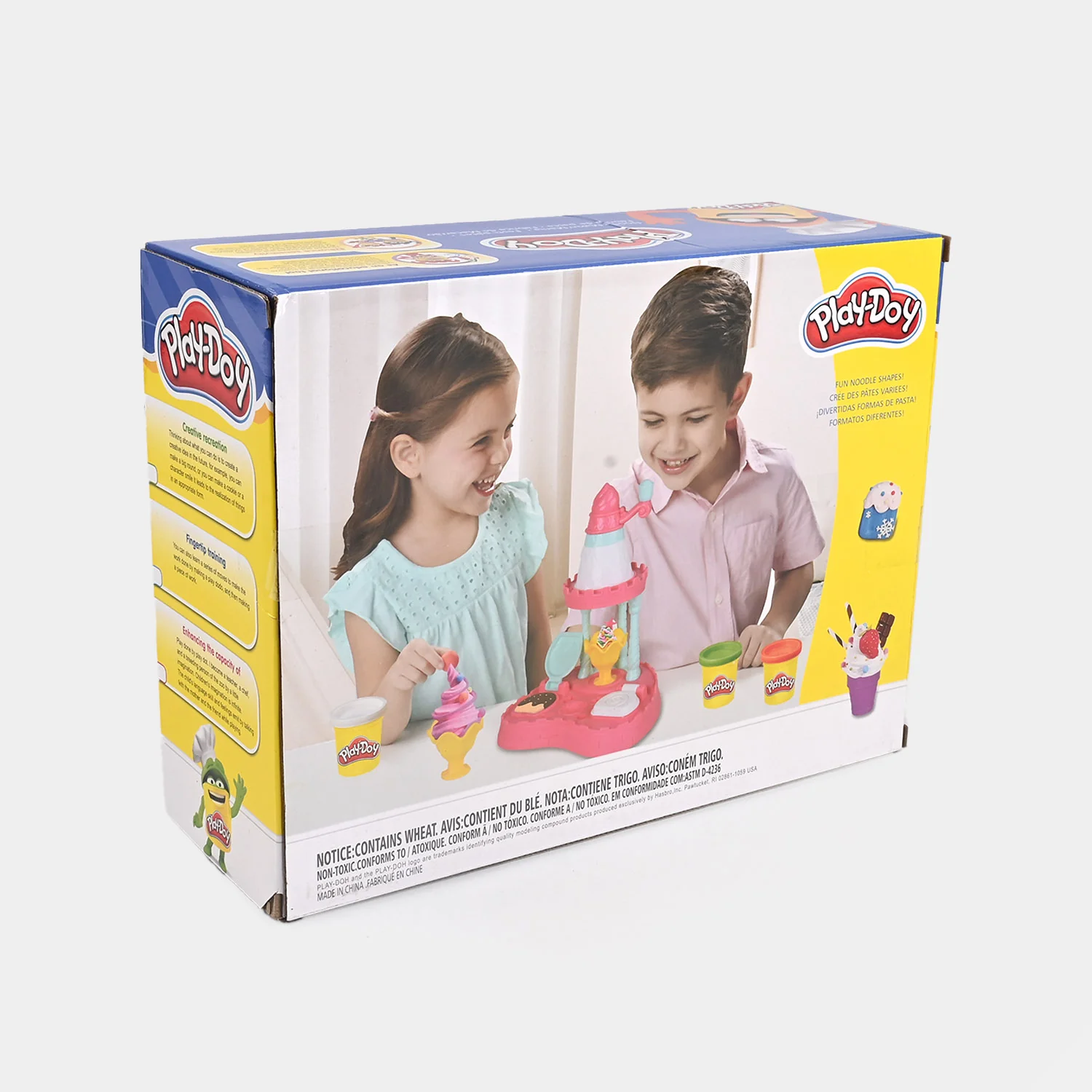 Play Dough Ice Cream Making Play Set for Kids - Image 3