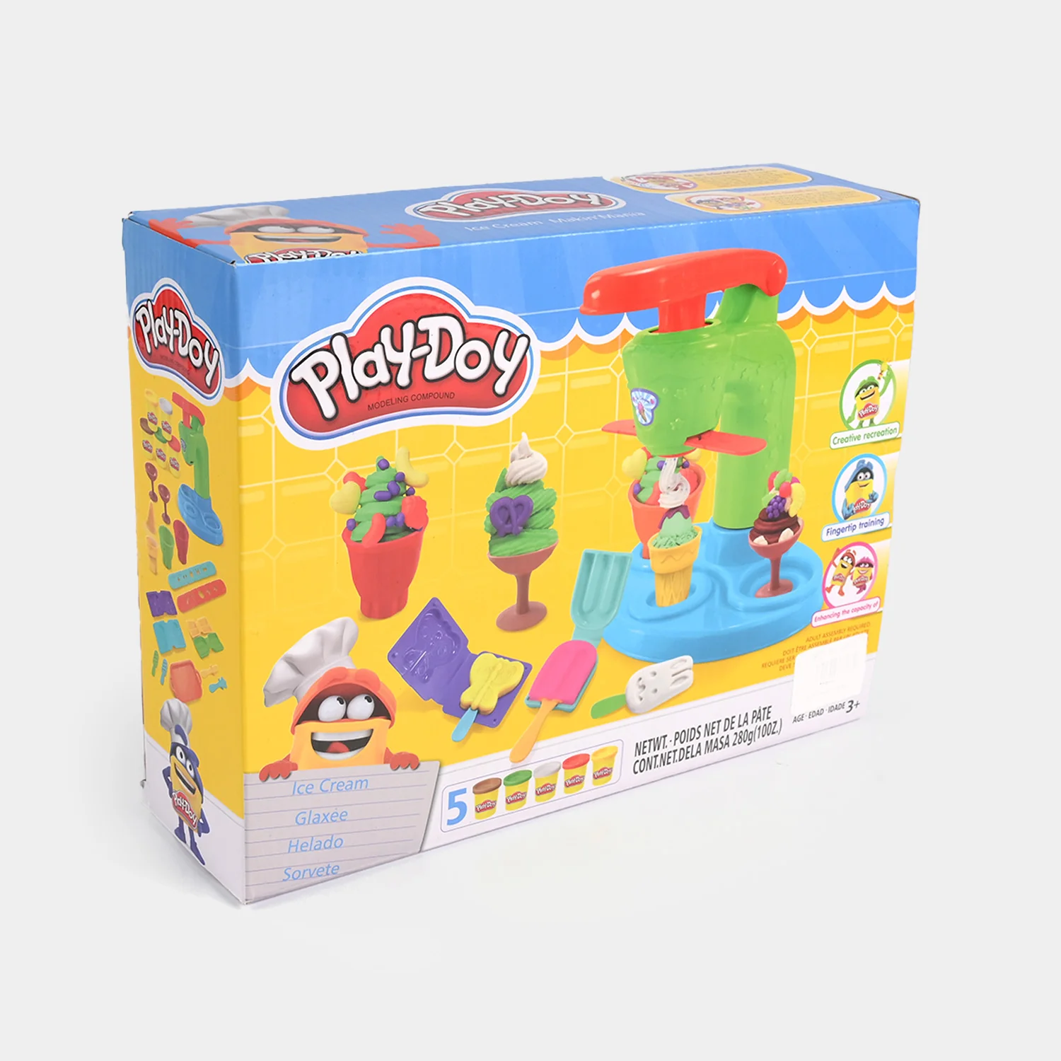 Play  Dough | Ice Cream Machine Set - Image 3