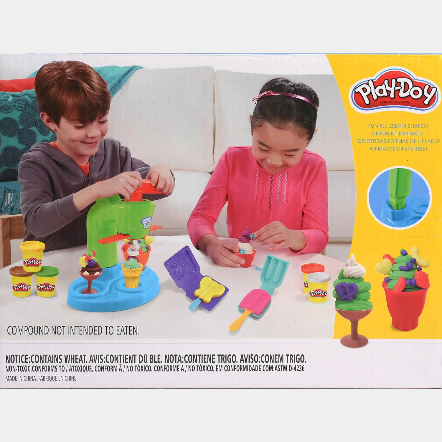 Play  Dough | Ice Cream Machine Set - Image 6