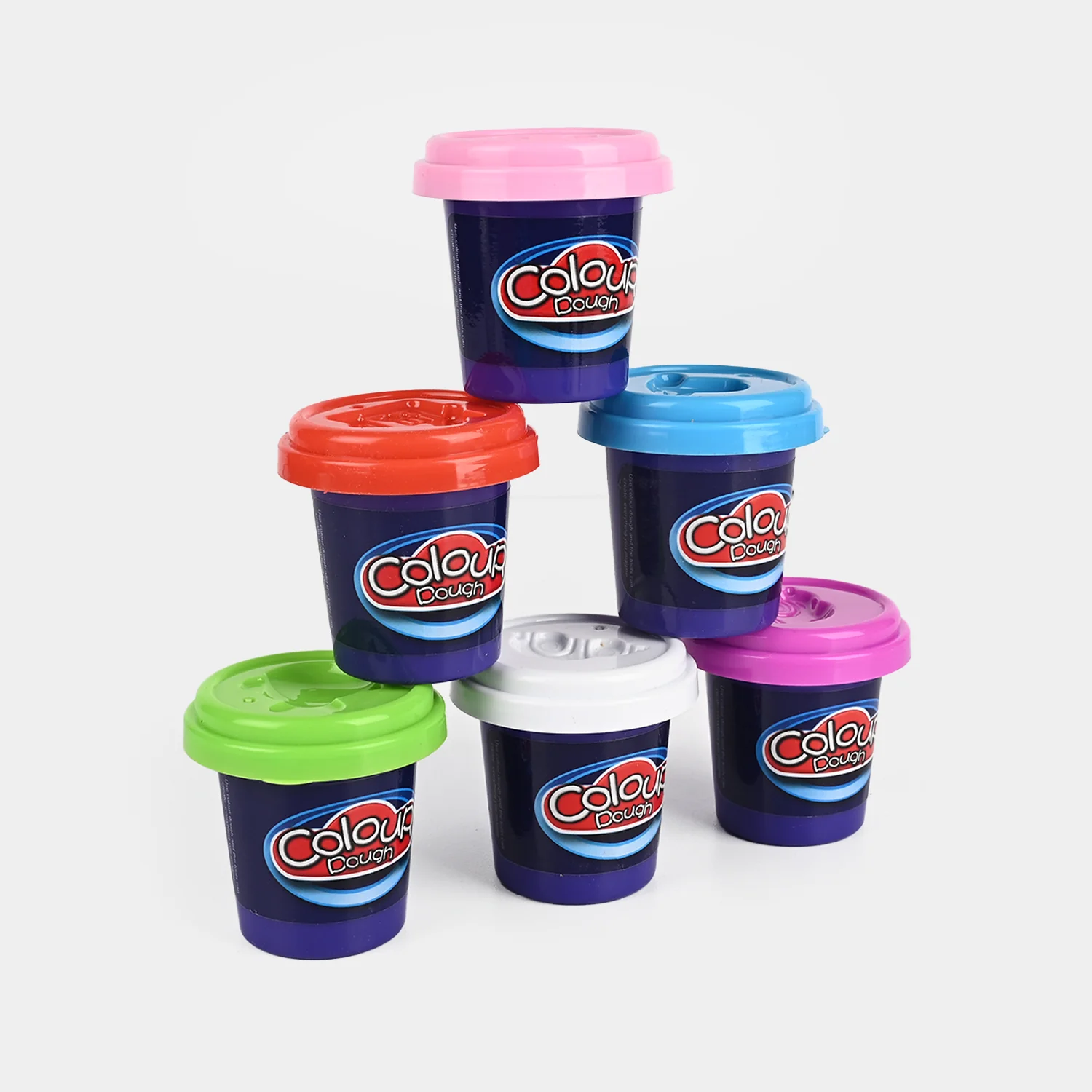 Color Dough 6-PCs Creative Play Set