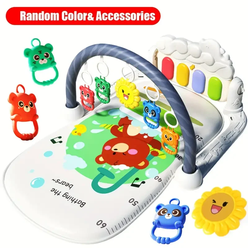 Multi-Function Musical Baby Piano Play Gym Play Mat (Joyous) JY-13 - Image 2