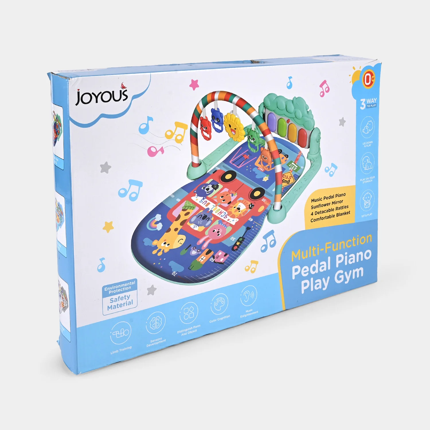 Multi-Function Musical Baby Piano Play Gym Play Mat (Joyous) JY-15 - Image 2