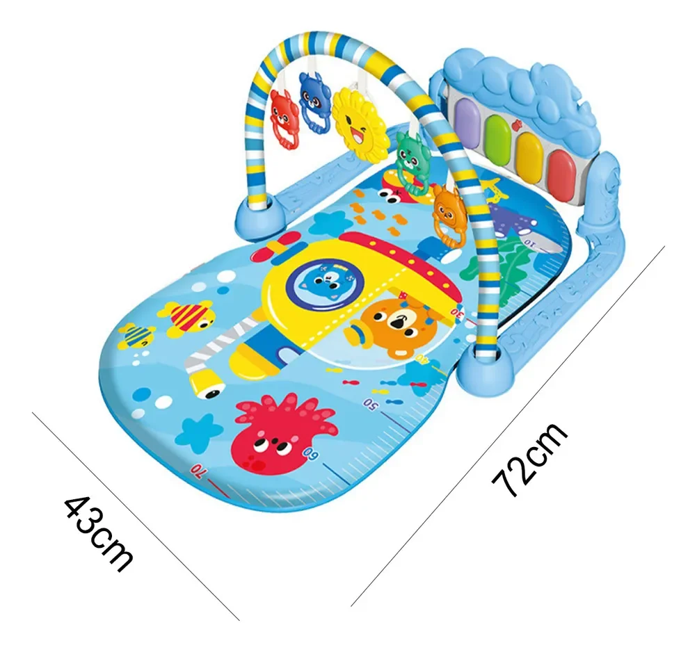 Multi-Function Musical Baby Piano Play Gym Play Mat (Joyous) JY-16