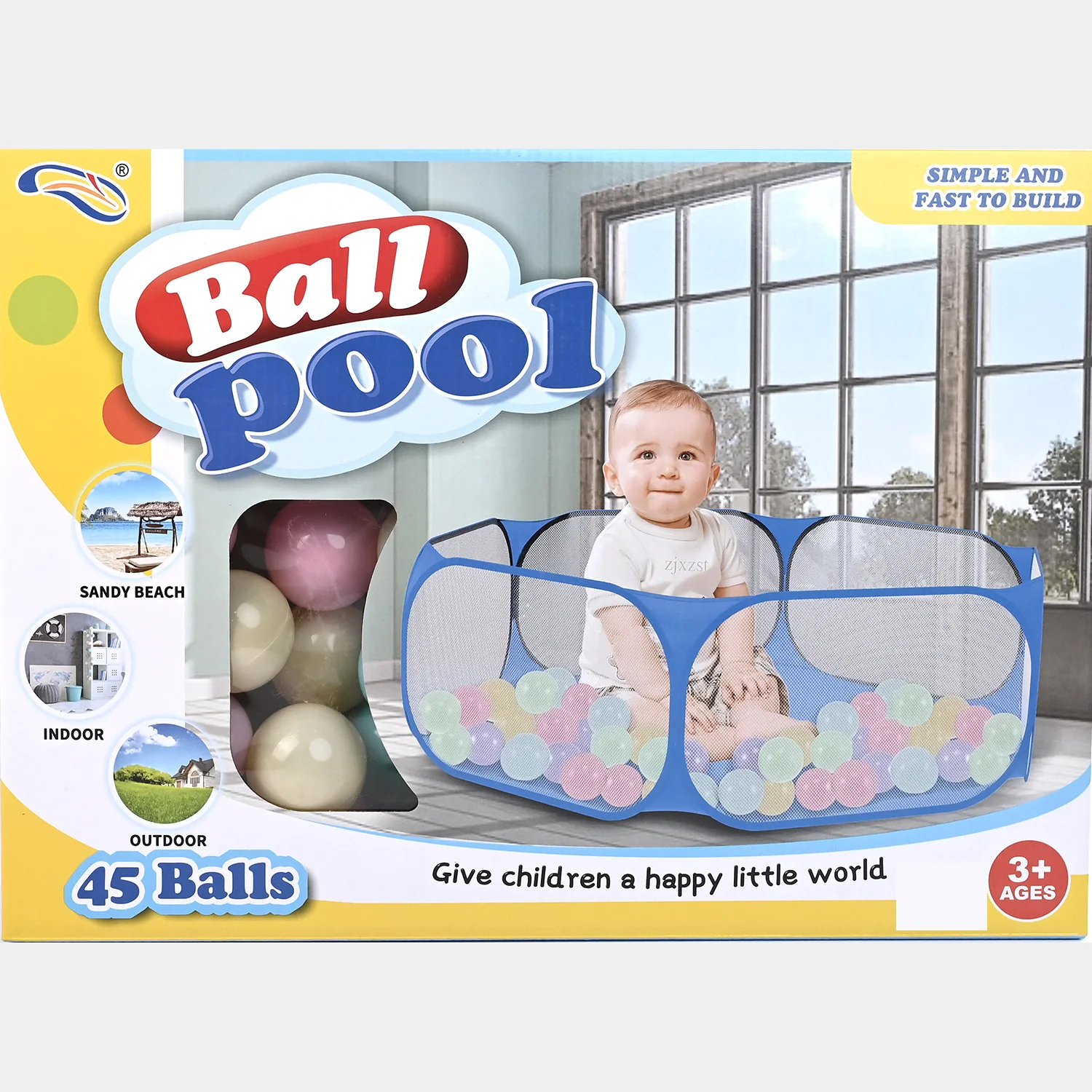 Ball Pool Tent House for Kids - Image 3