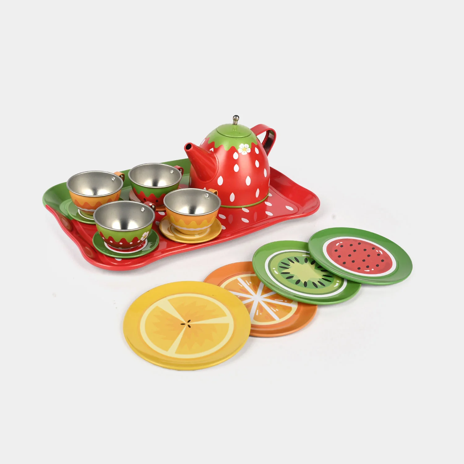 My Tea Party Metal Tea Set - 14 Pcs