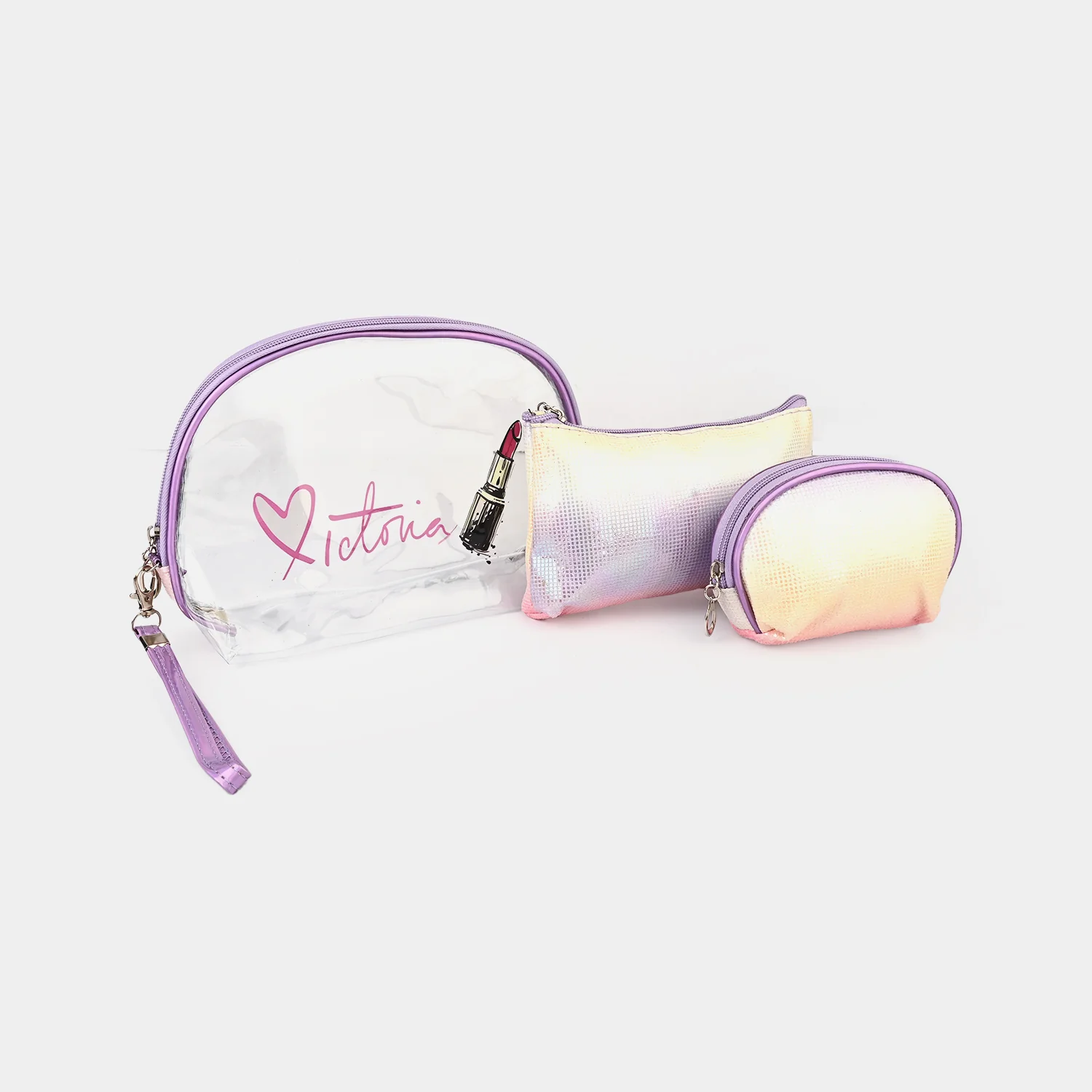 Stylish Girls Pouches 3Pcs Set