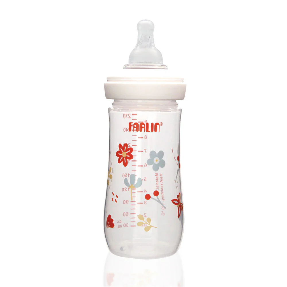 PP WIDE NECK FEEDING BOTTLE 270ML - Image 2