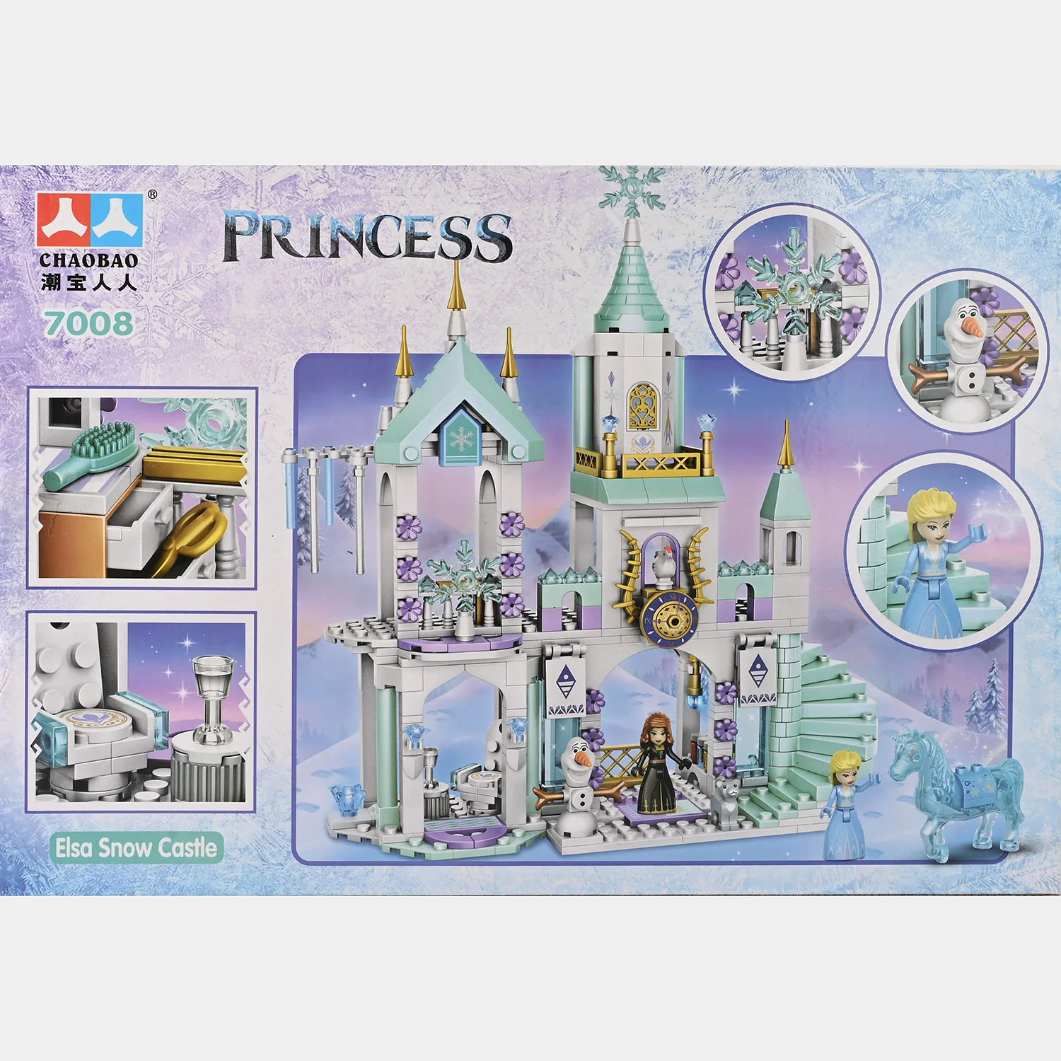 Princess Snow Castle Building Set - Image 3