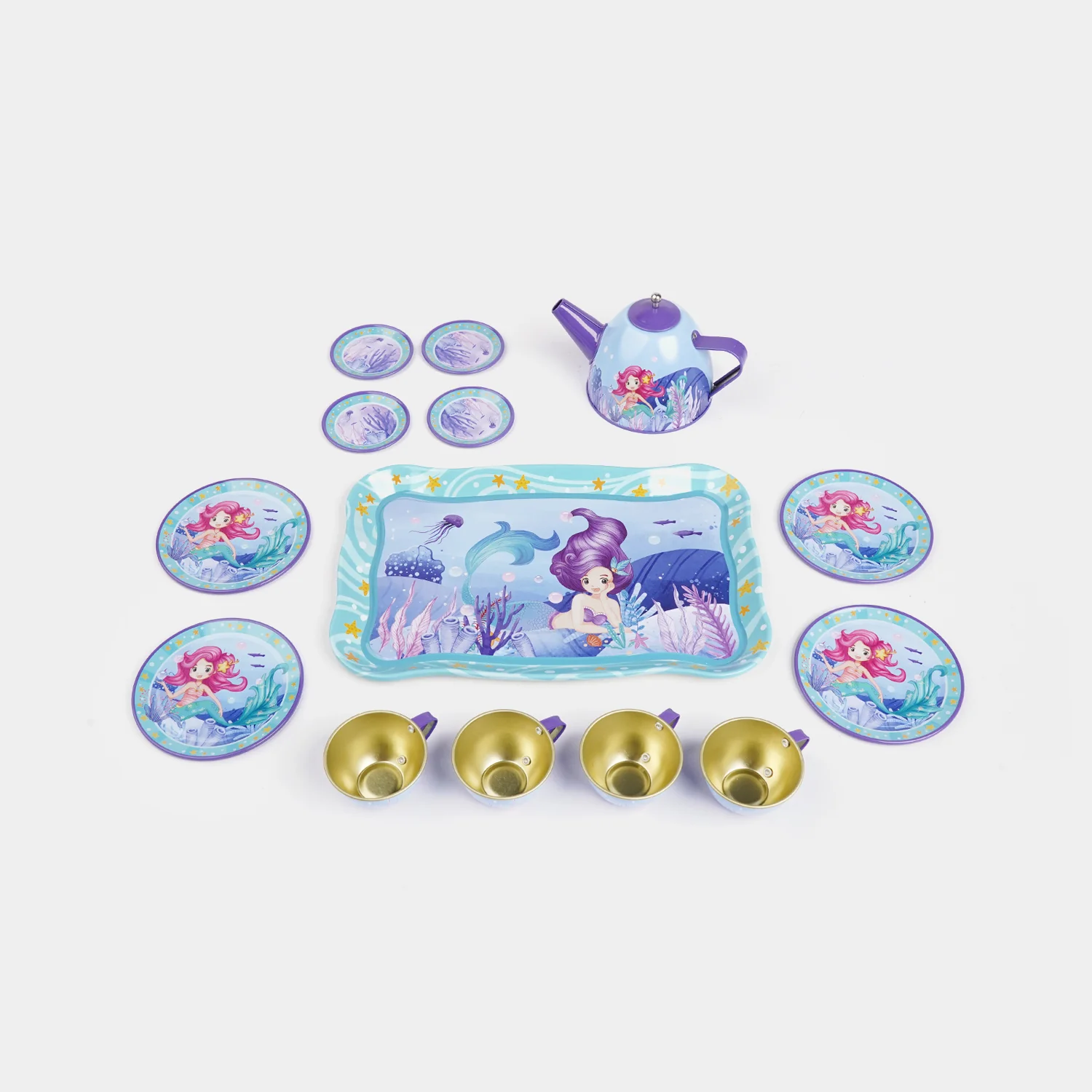 Girls Tea Party Play Set