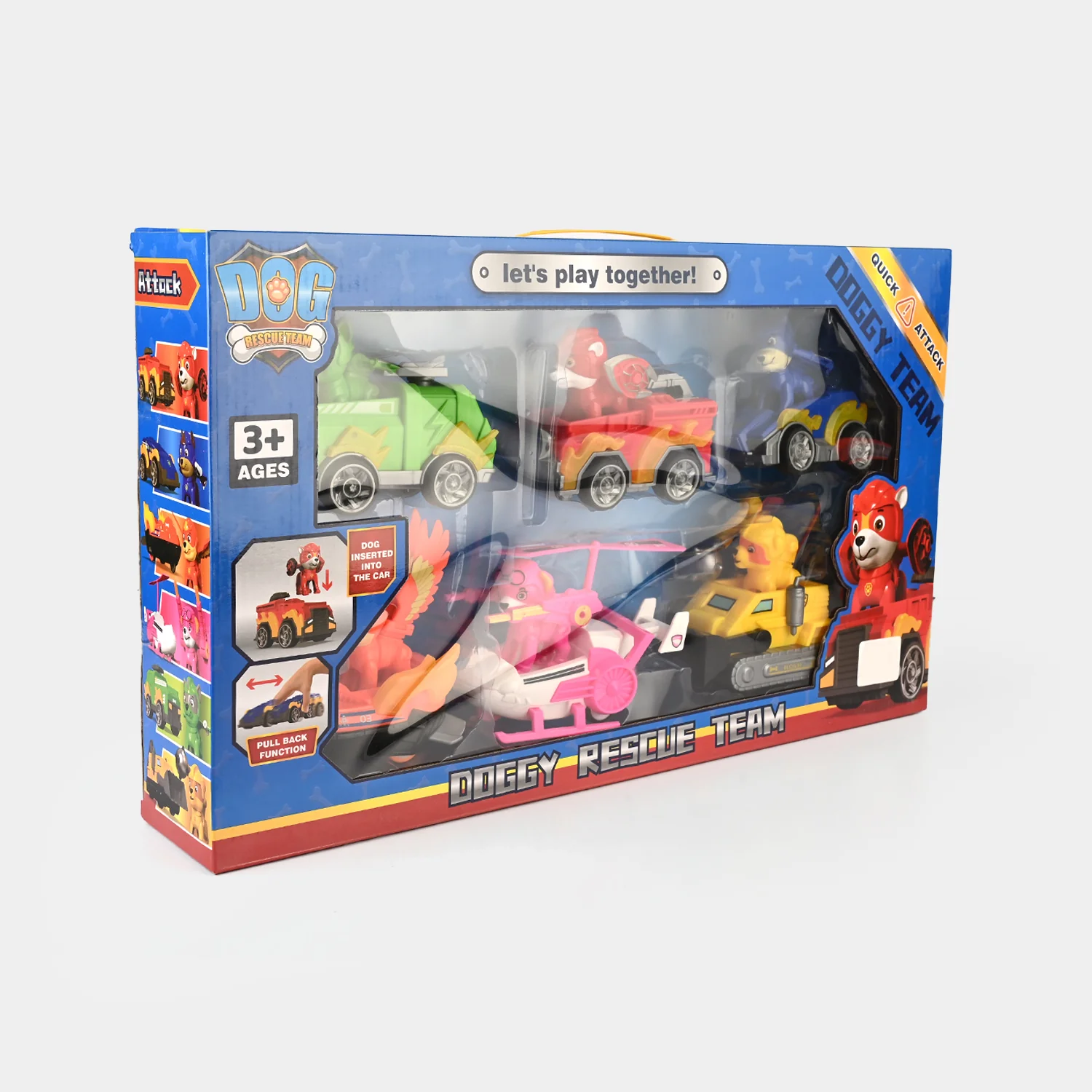 Rescue Team Toy Vehicles Set - Image 3