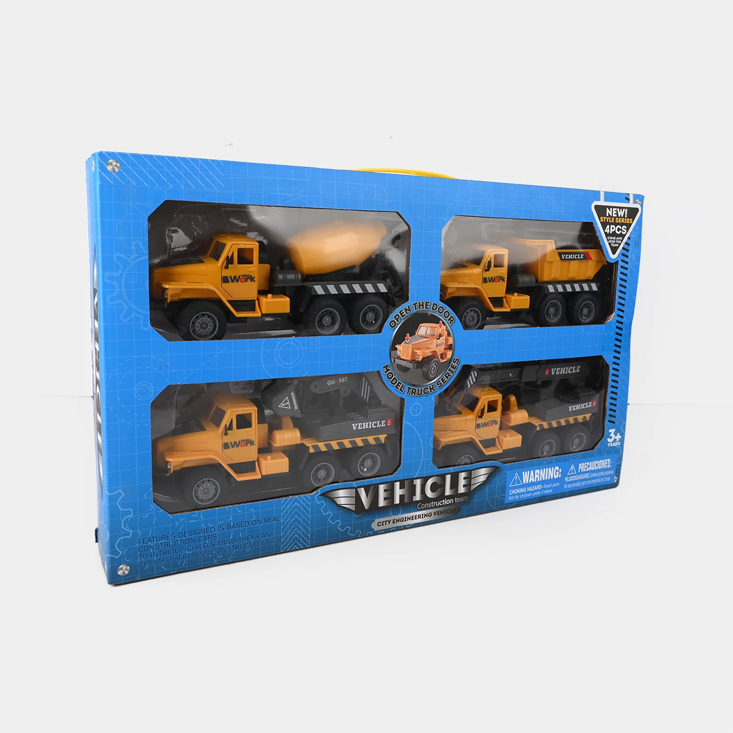 Pullback Engineering Vehicles For Kids - Image 3