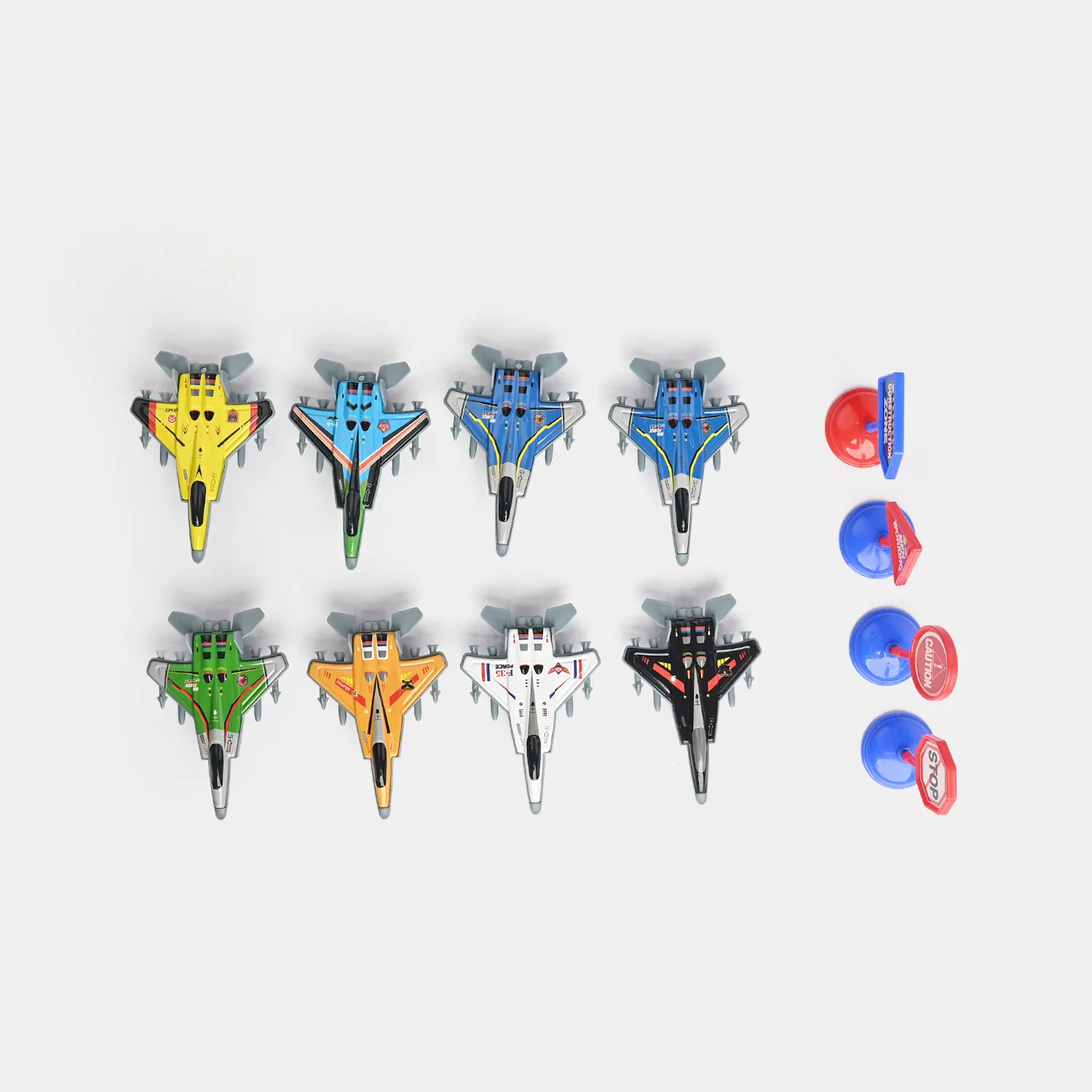 Die-Cast Fighter Plane | 8PCs - Image 5