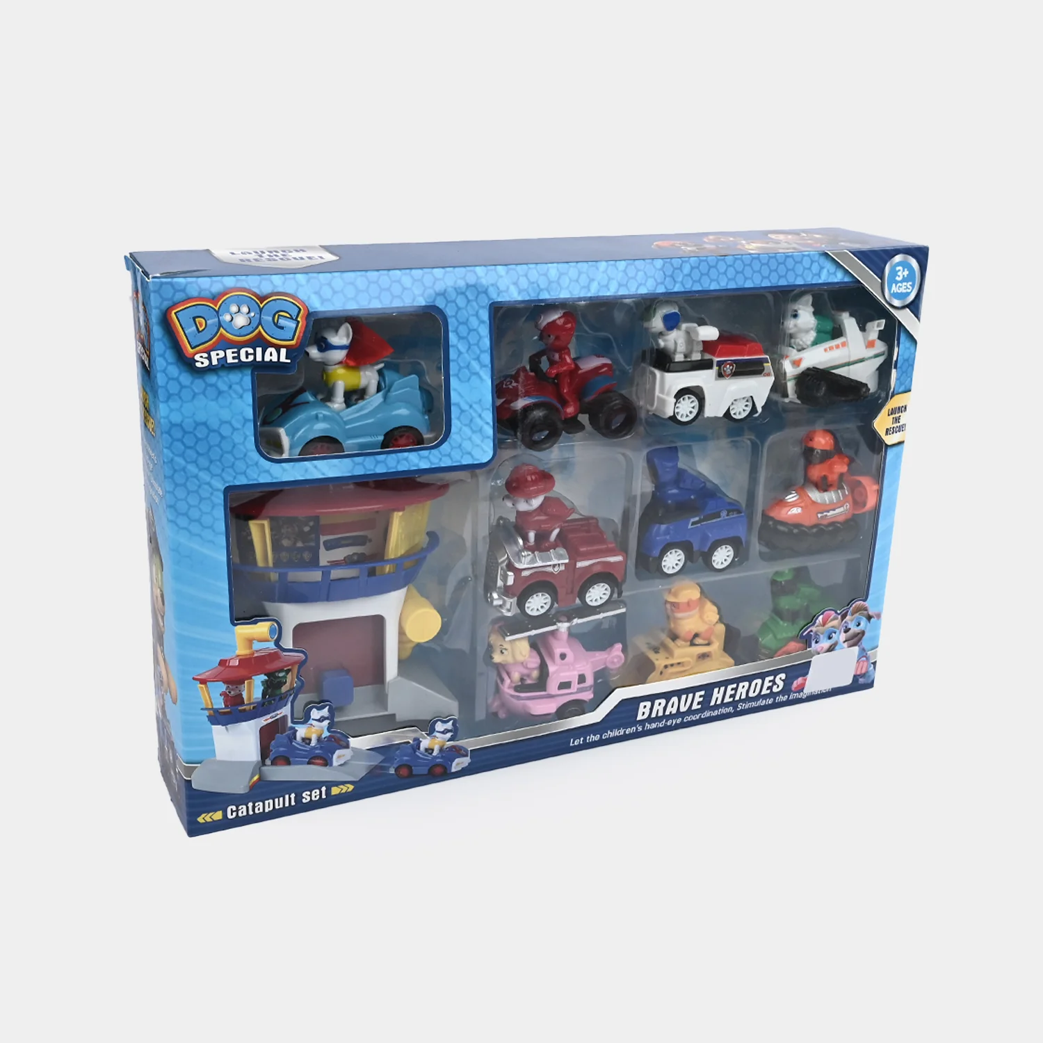 Special Heroes Pull-Back Action Vehicles Set - Image 3