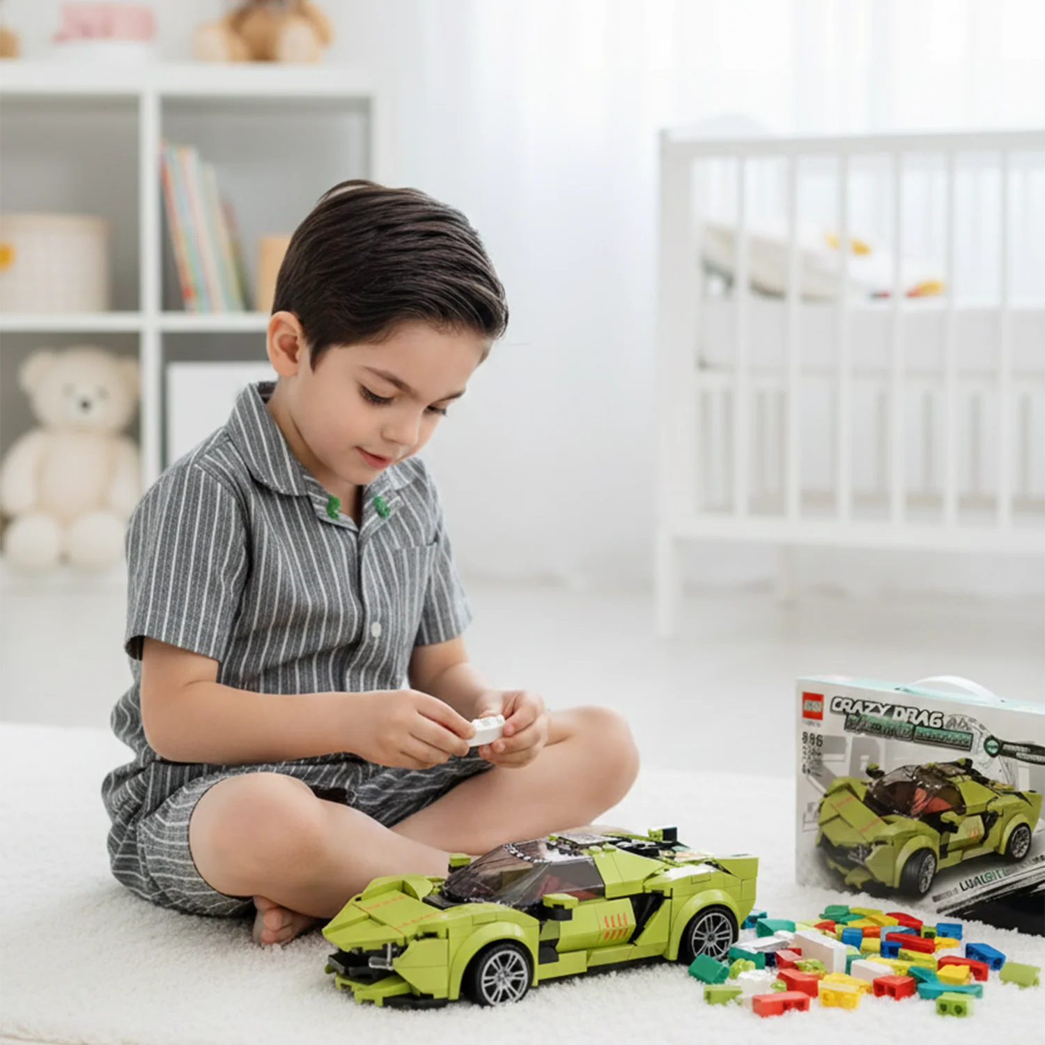Creative Construction Building Blocks Set