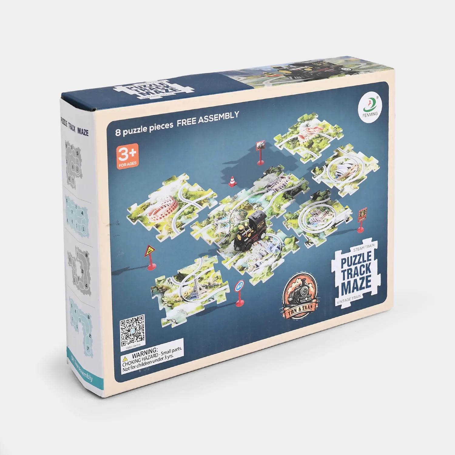 Train Puzzle Track Maze