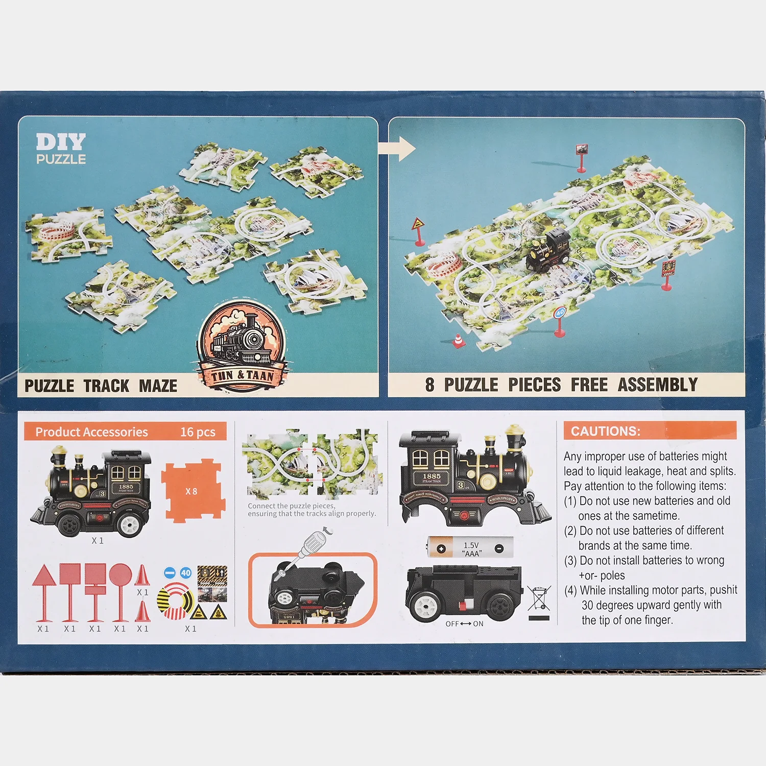 Train Puzzle Track Maze - Image 3
