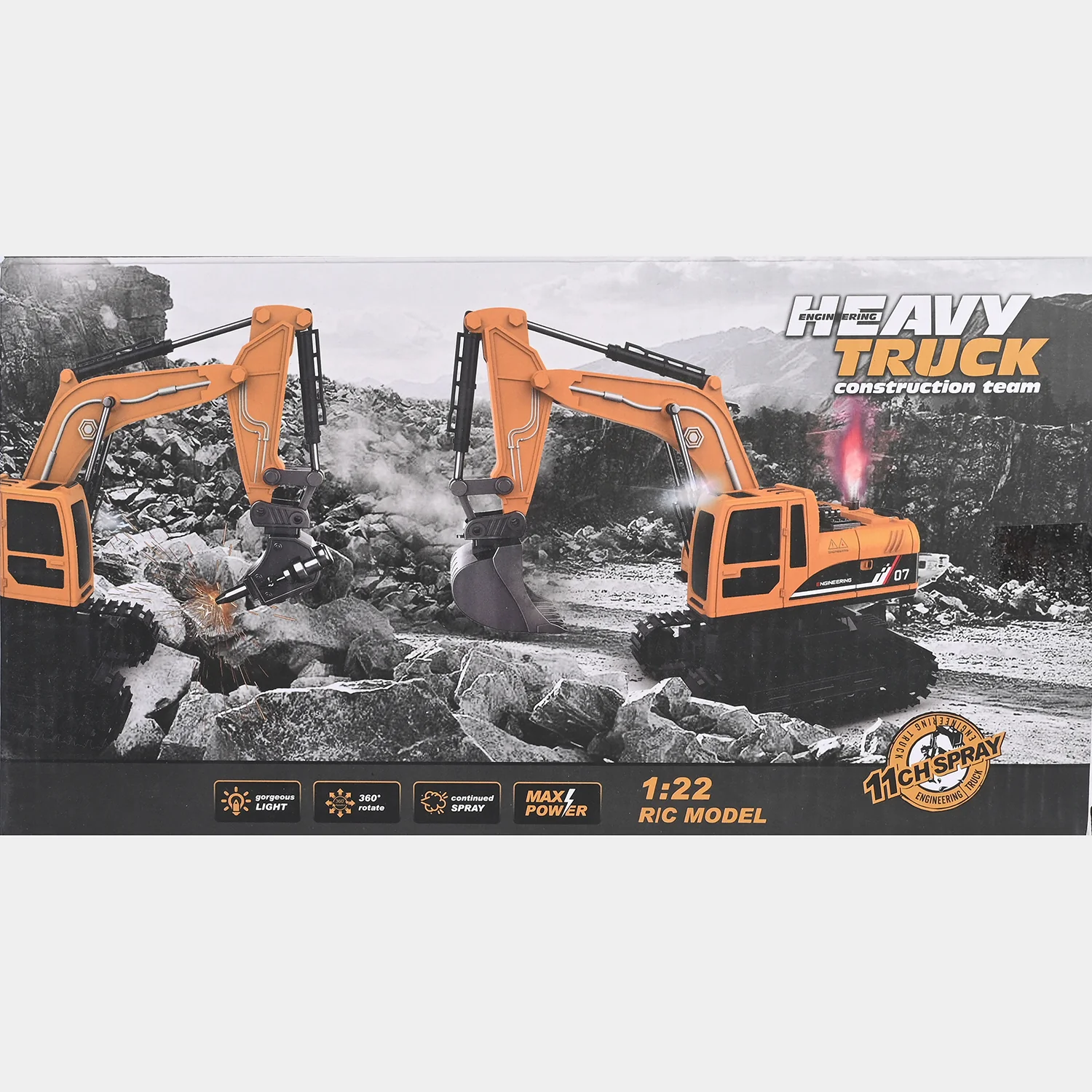 Remote Control Heavy Truck Excavator - Image 8