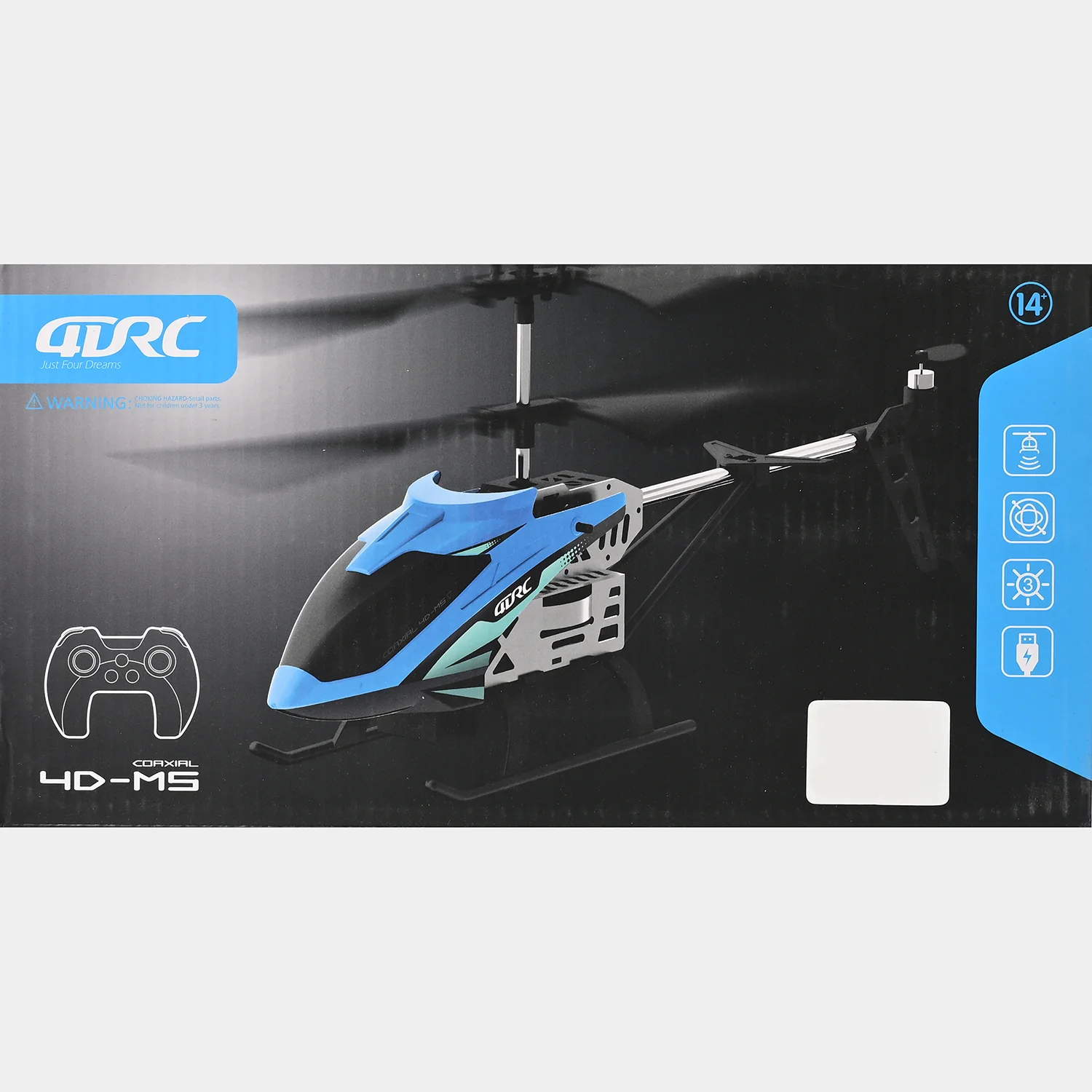 Remote Control Helicopter – 4D Flight Control with Stable Performance - Image 8