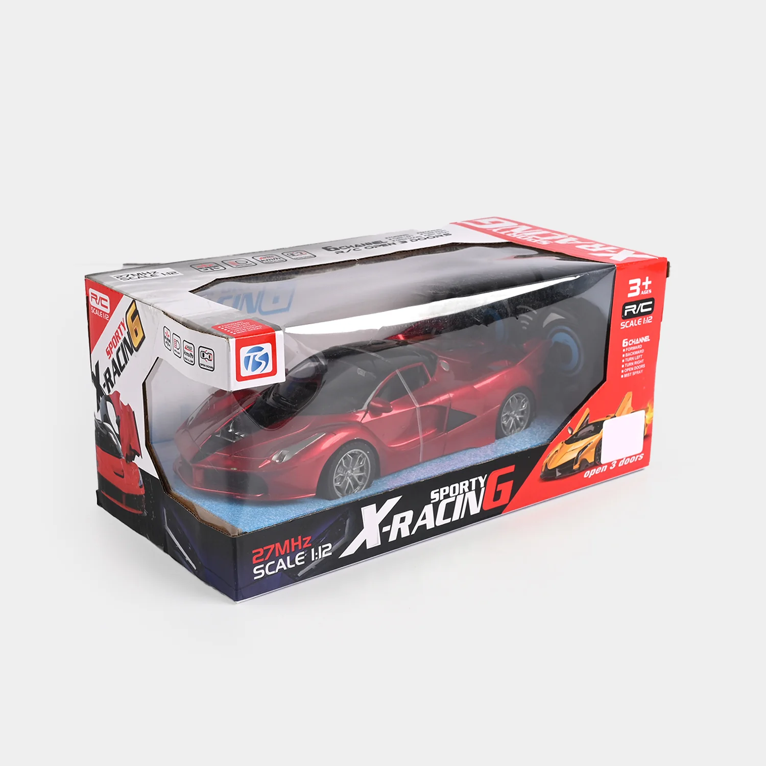 REMOTE CONTROL CAR WITH LIGHT AND SPRAY FUNCTION FOR KIDS - Image 3