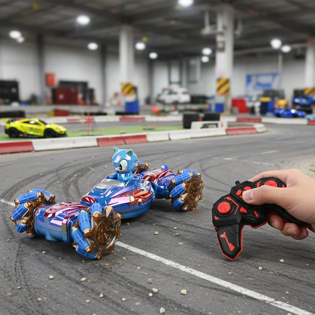 Remote Control Stunt Drift Car with 360° Action - Image 2