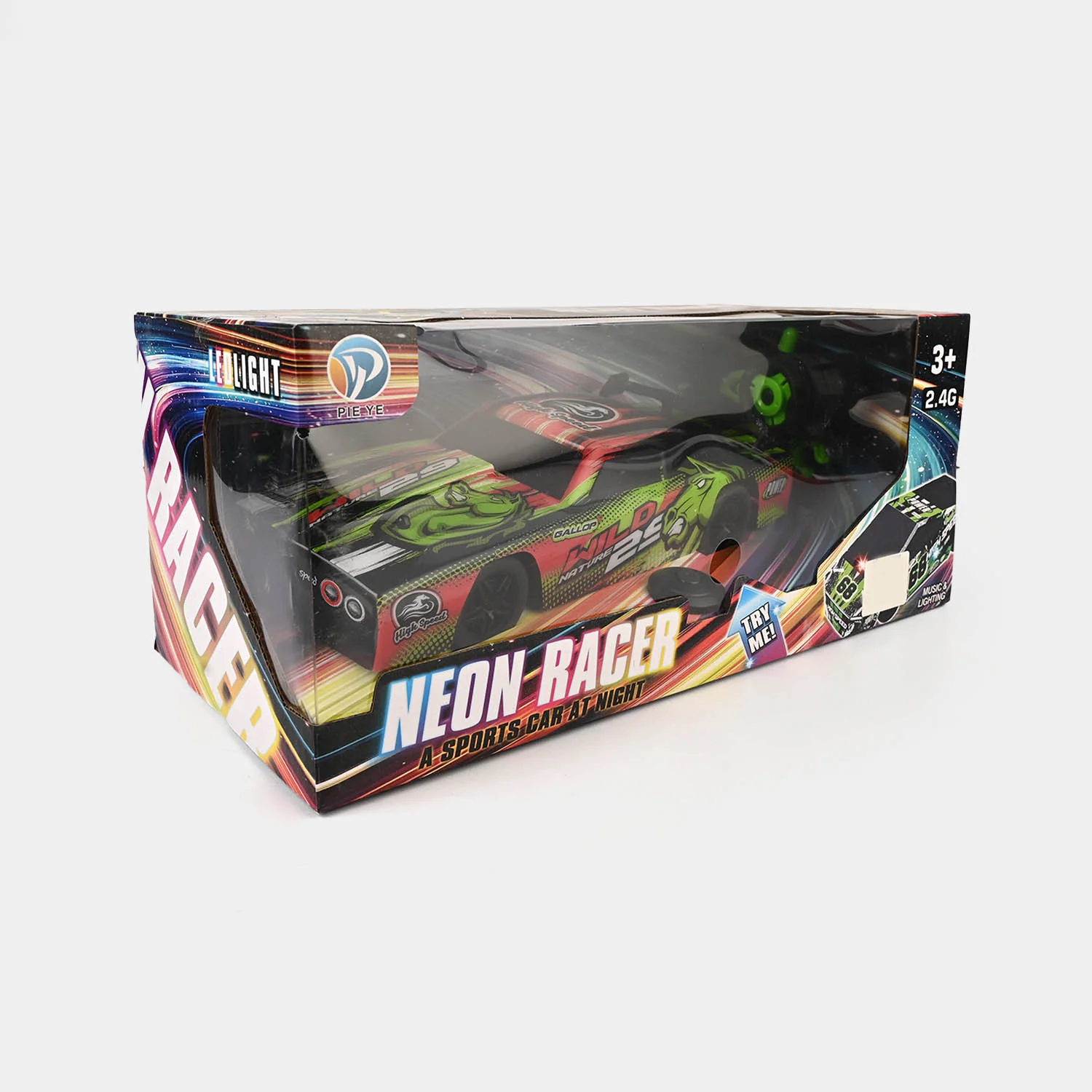 Neon Racer Remote Control Sports Car - Image 3