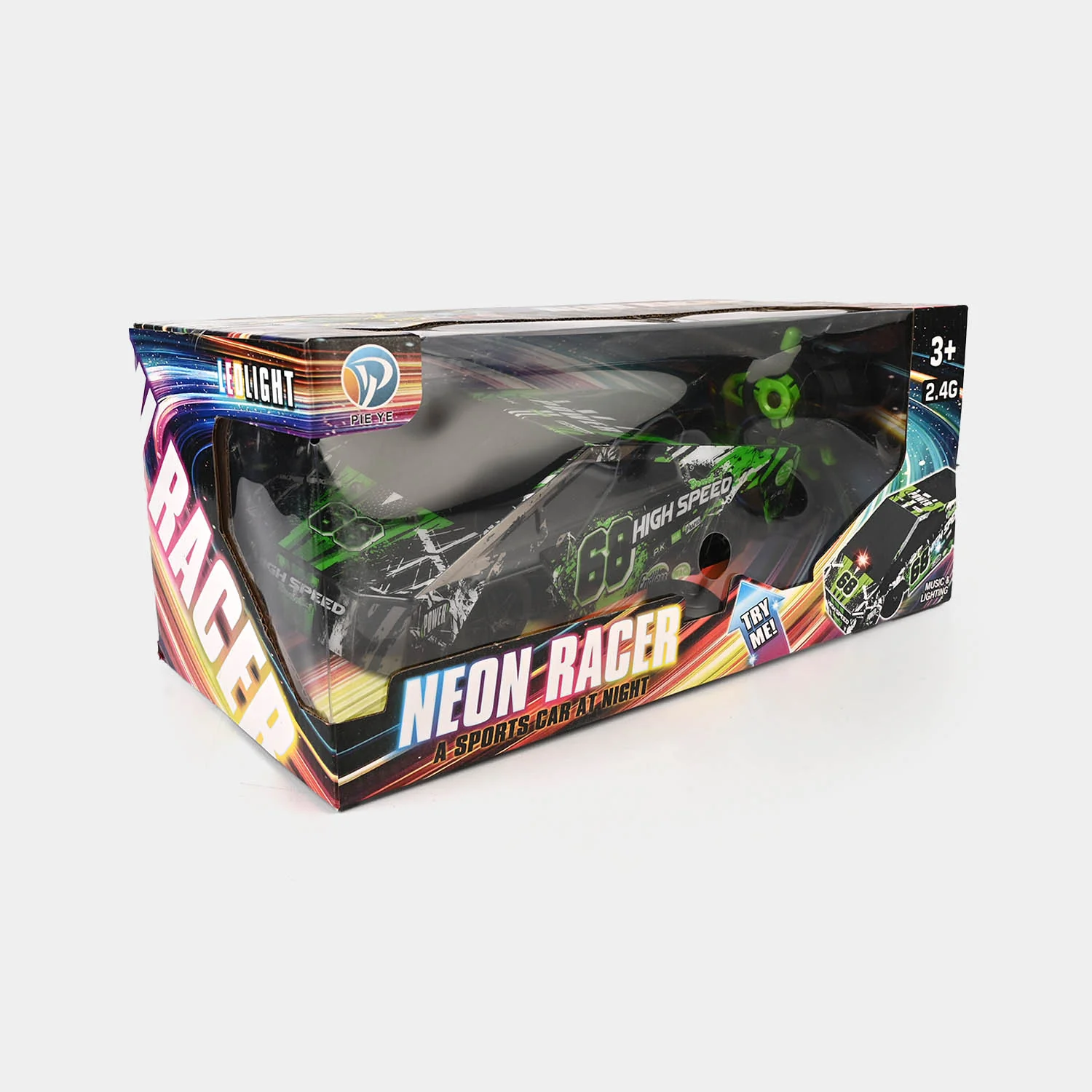Neon Racer Remote Control Sports Car - Image 3