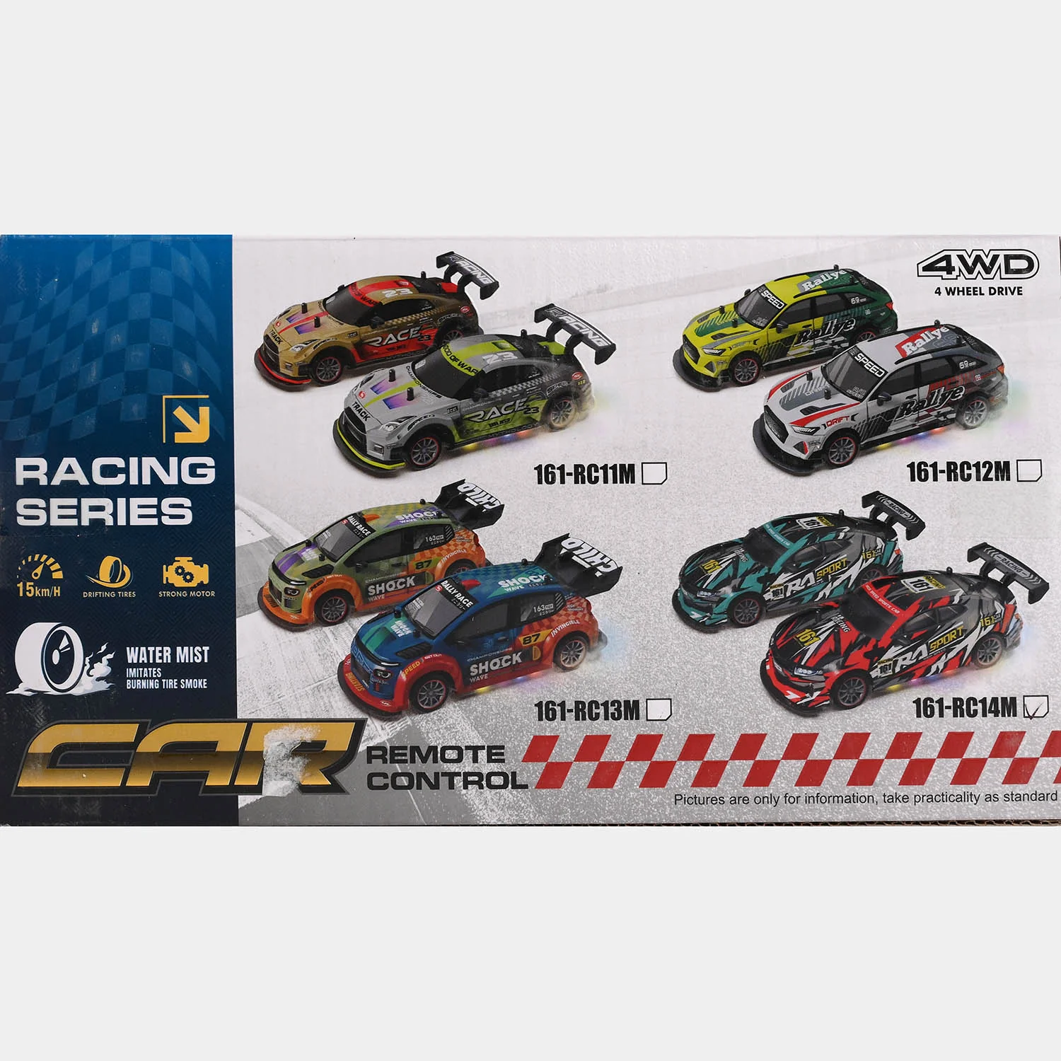 Remote Control Racing Car with Lights & Spray Function - Image 10