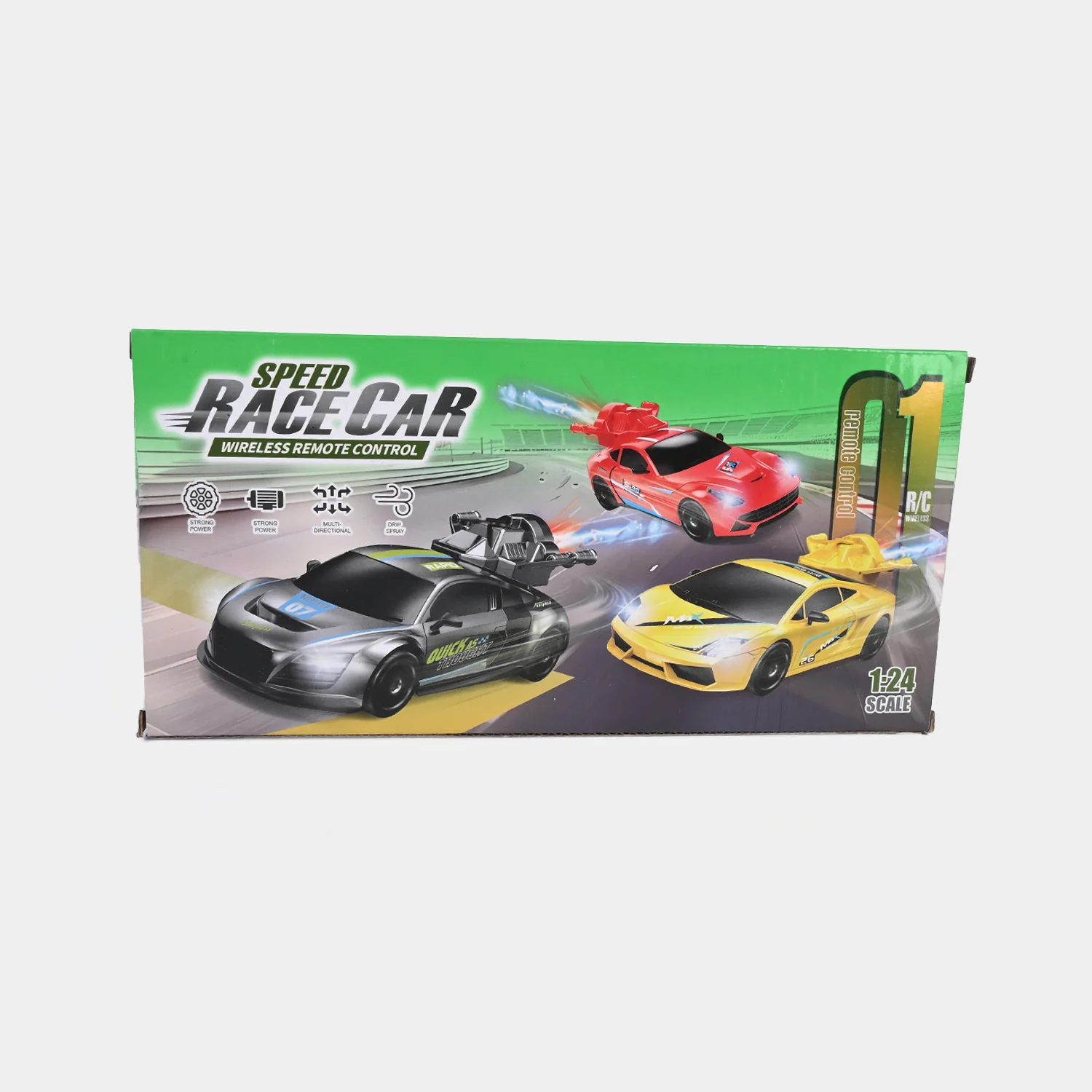 Remote Control Race Car with Light & Spray - Image 8