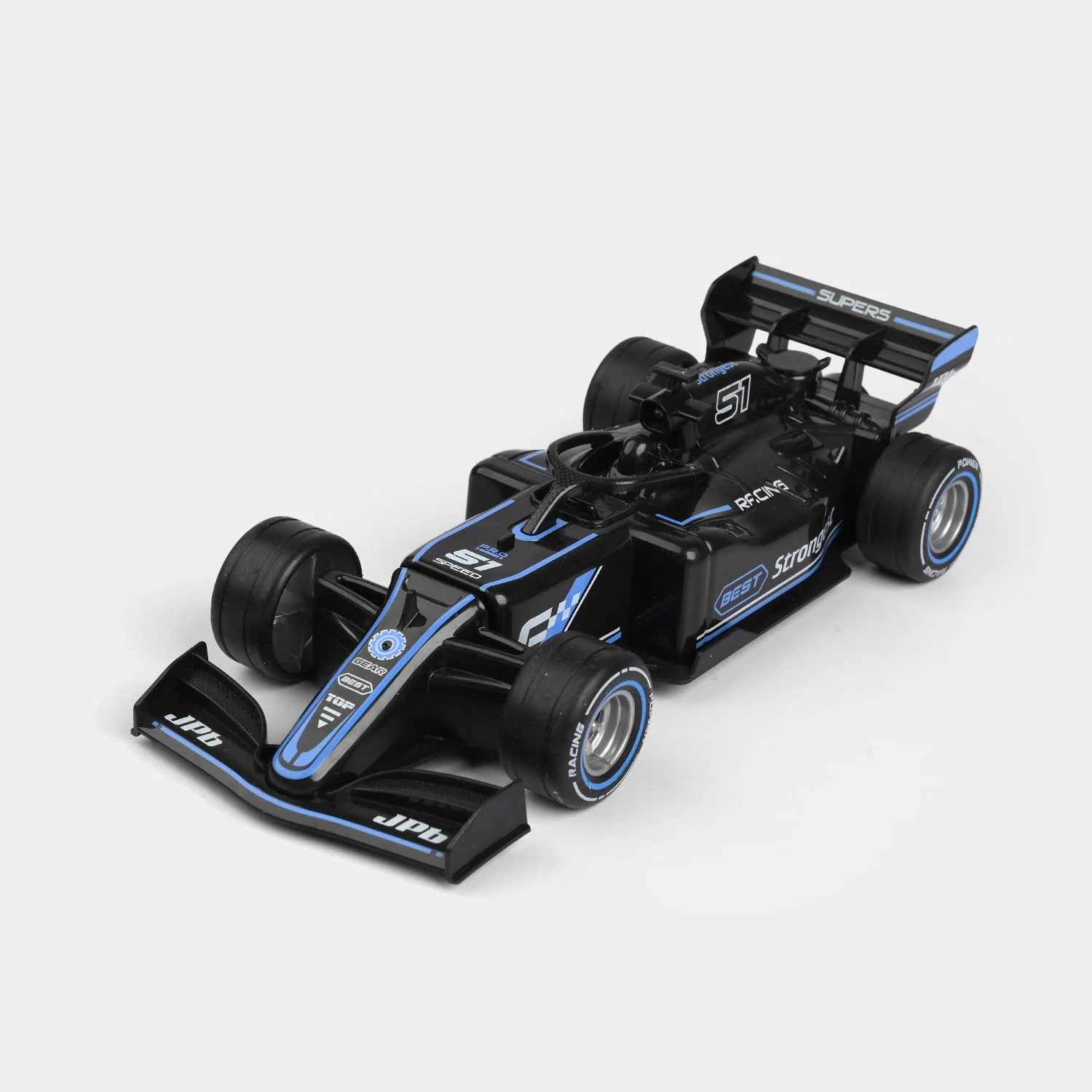 Remote Control Formula Racing Car with Lights - Image 4