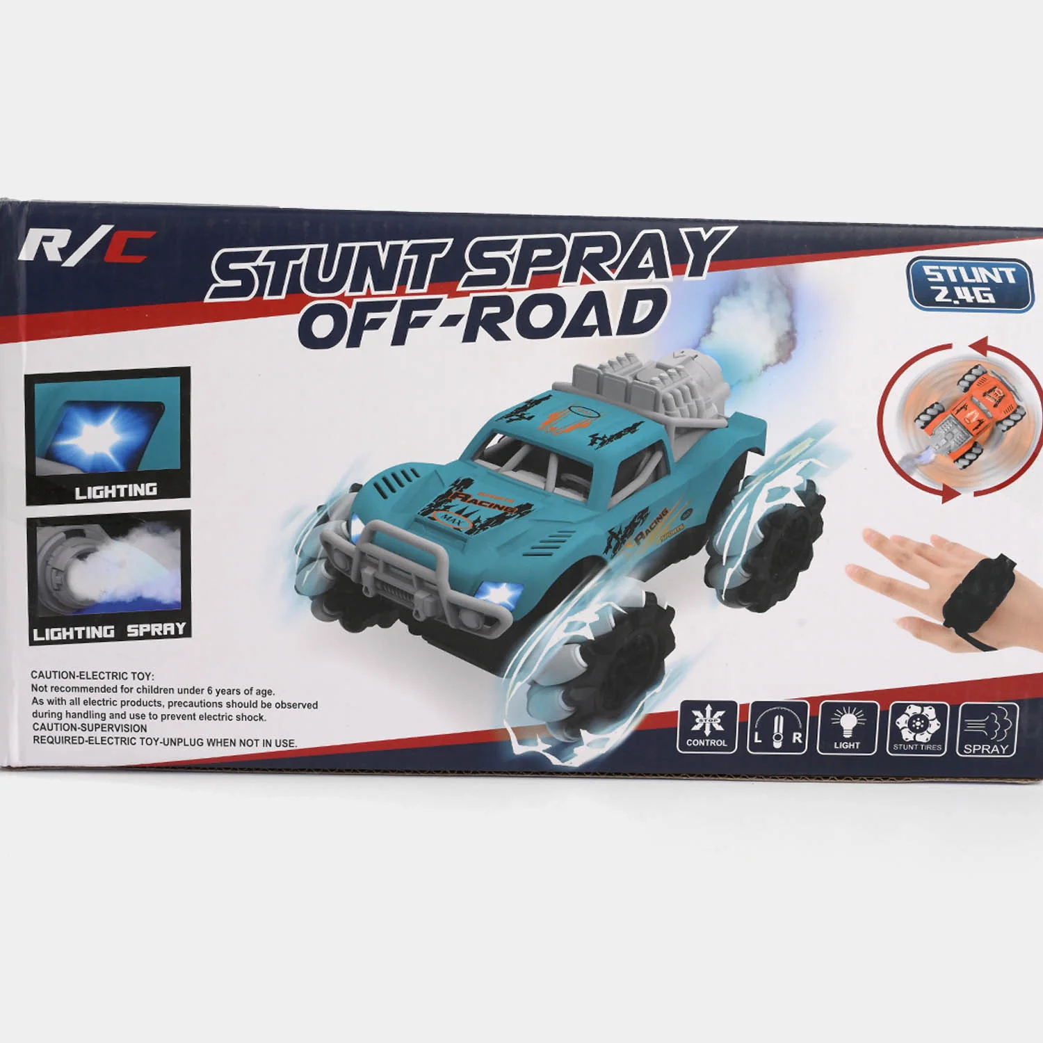 RC Stunt Off-Road Spray Car Toy - Image 10