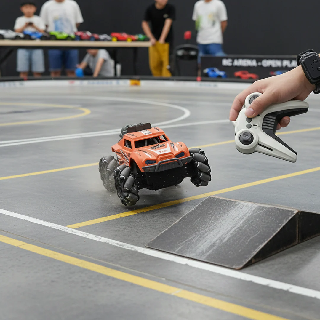 RC Stunt Off-Road Spray Car Toy - Image 2